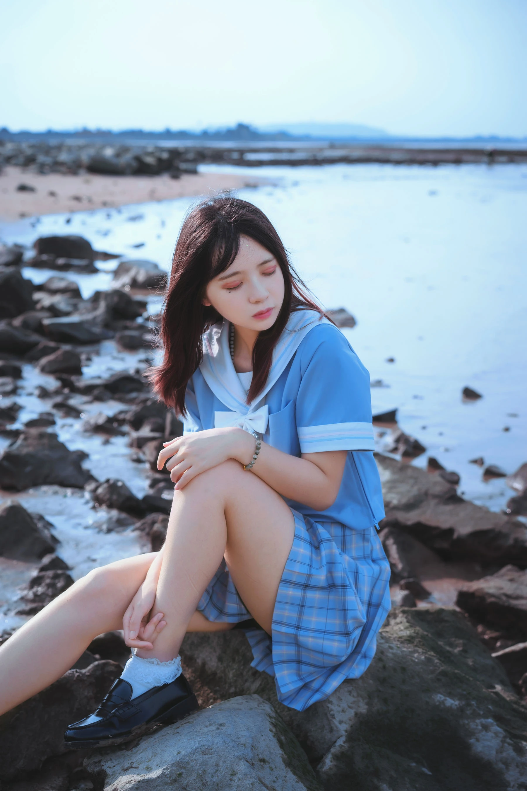 [辣妹]王詩琪戶外首發美圖珍藏：王詩琪性感演繹長腿完美風情展現寫真藝術 - 34