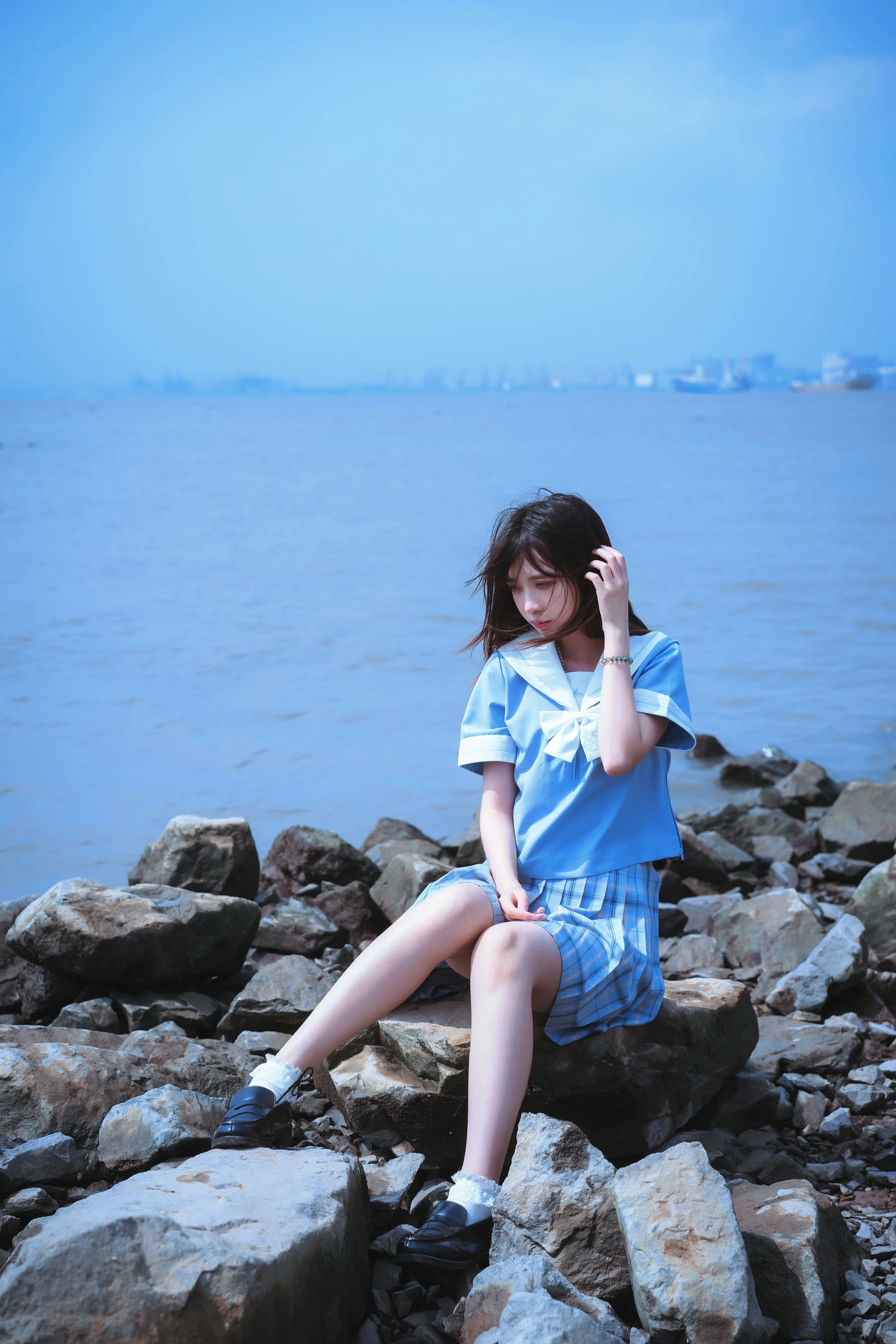 [辣妹]王詩琪戶外首發美圖珍藏：王詩琪性感演繹長腿完美風情展現寫真藝術 - 8