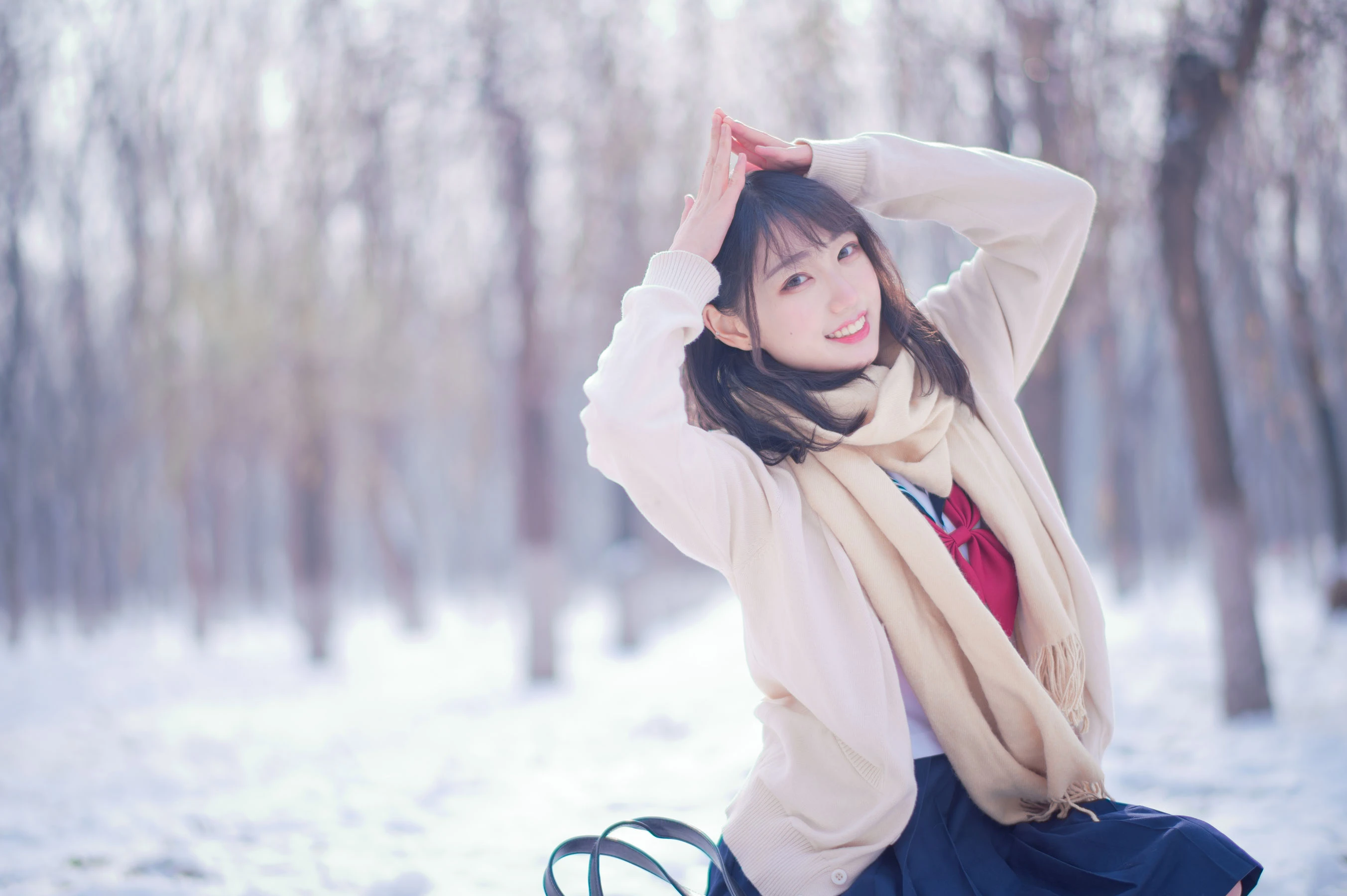 [熟女]李詩涵獨家戶外圖集藝術：李詩涵優雅神韻凸顯美腿完美曲線寫真 - 13