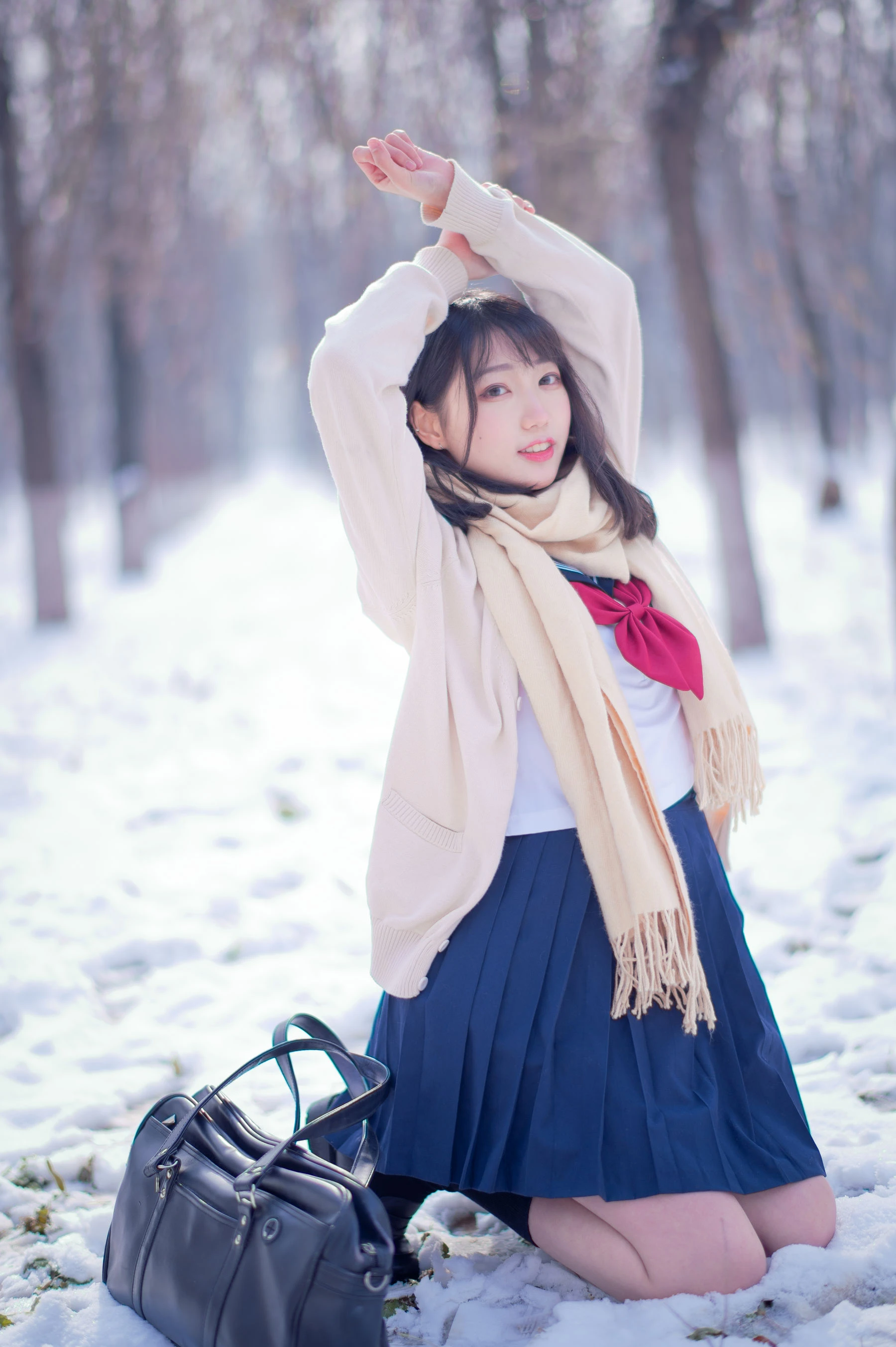 [熟女]李詩涵獨家戶外圖集藝術：李詩涵優雅神韻凸顯美腿完美曲線寫真 - 14