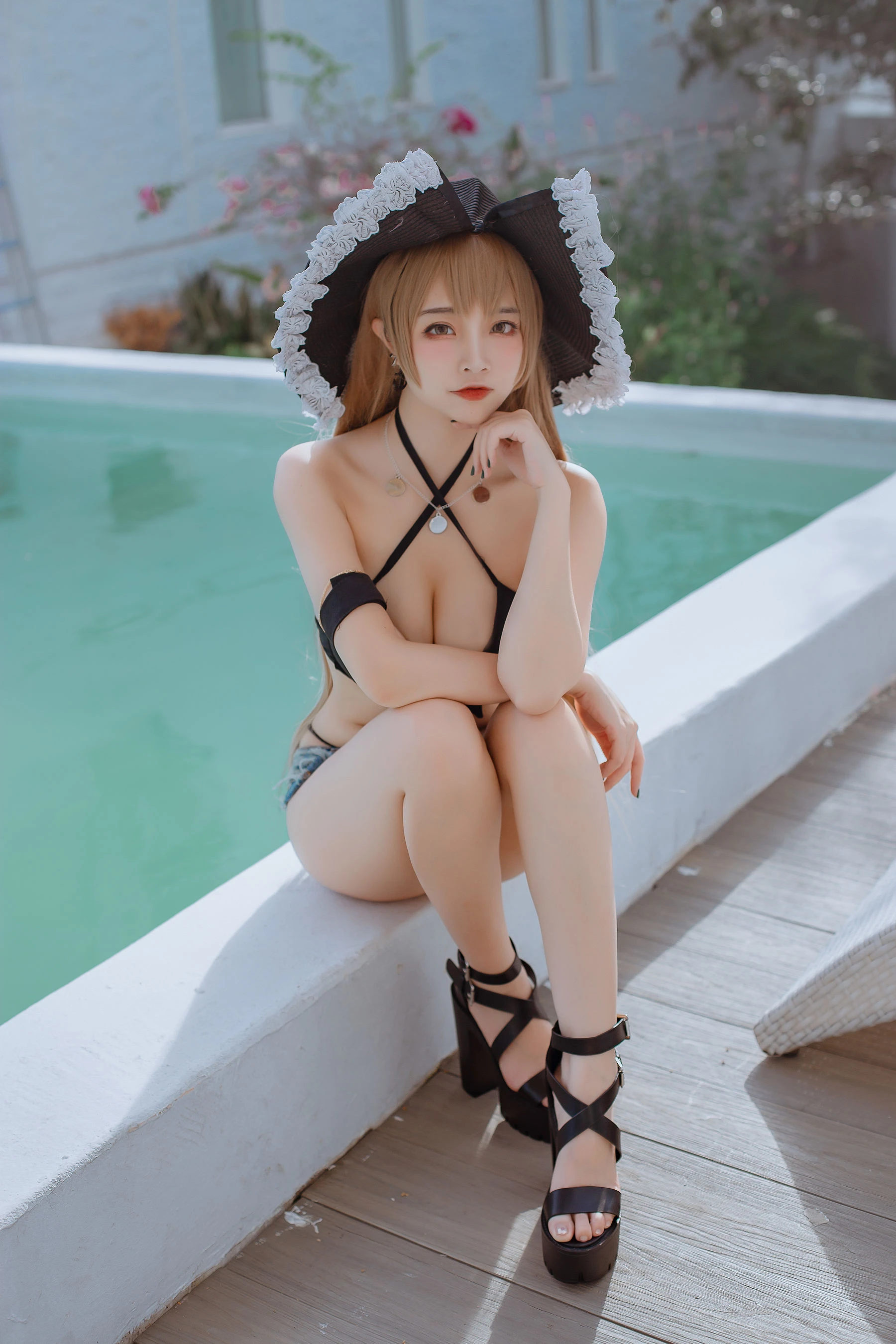 [校花]劉雨萌自然光高清圖集珍藏：劉雨萌清純演繹長腿完美氣質演繹寫真藝術 - 6