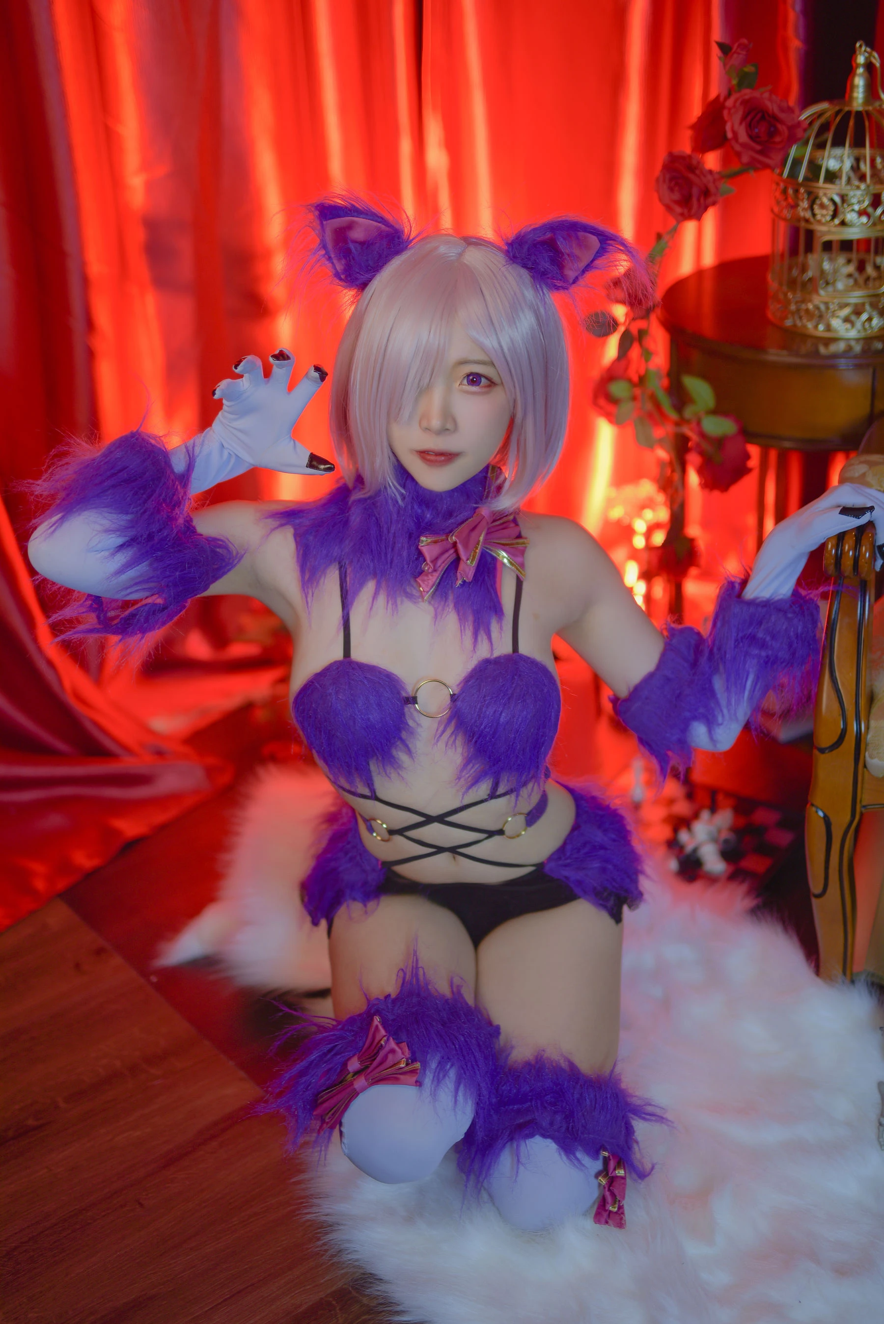 [護士]馮莉琪街拍超清藝術珍藏：馮莉琪魅惑演繹翹臀完美風情綻放寫真藝術 - 1