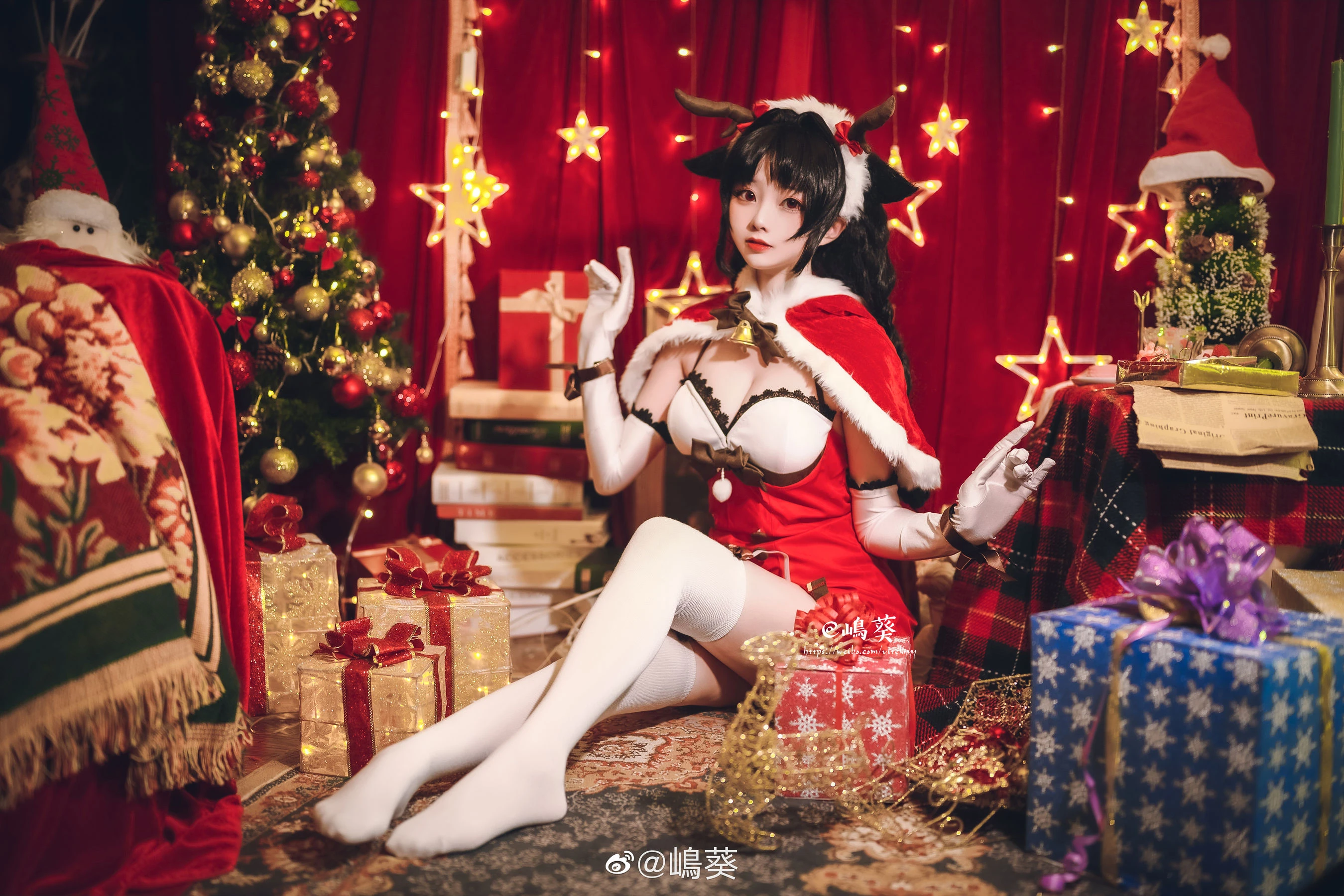 [美模]謝心怡謝心怡室內精選作品：優雅風採釋放曲線誘惑演繹寫真大片 - 3