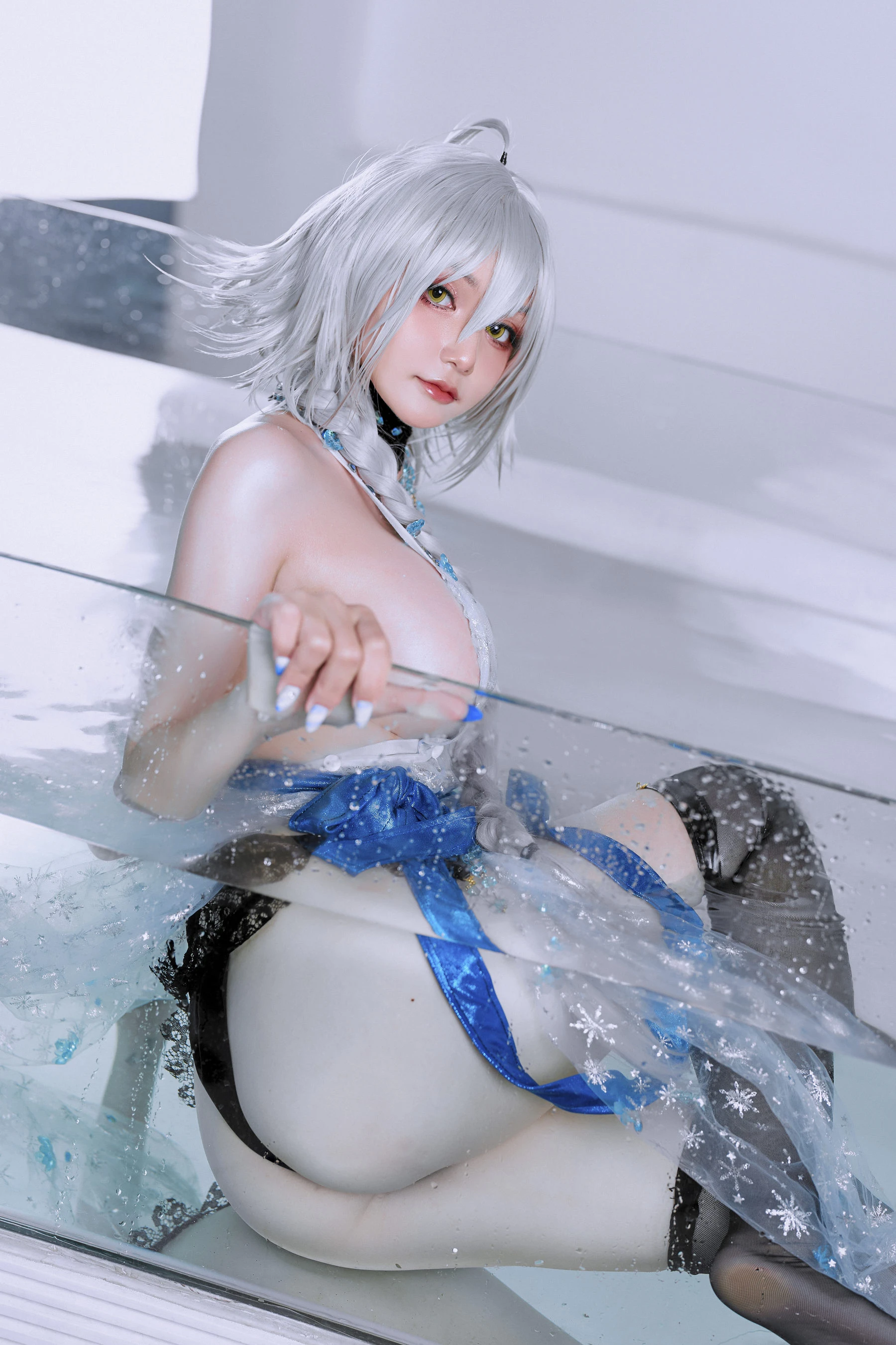 [女神]彭雨萌獨家作品作品：私房攝影時尚演繹彭雨萌美腿曲線氣質綻放寫真集 - 26