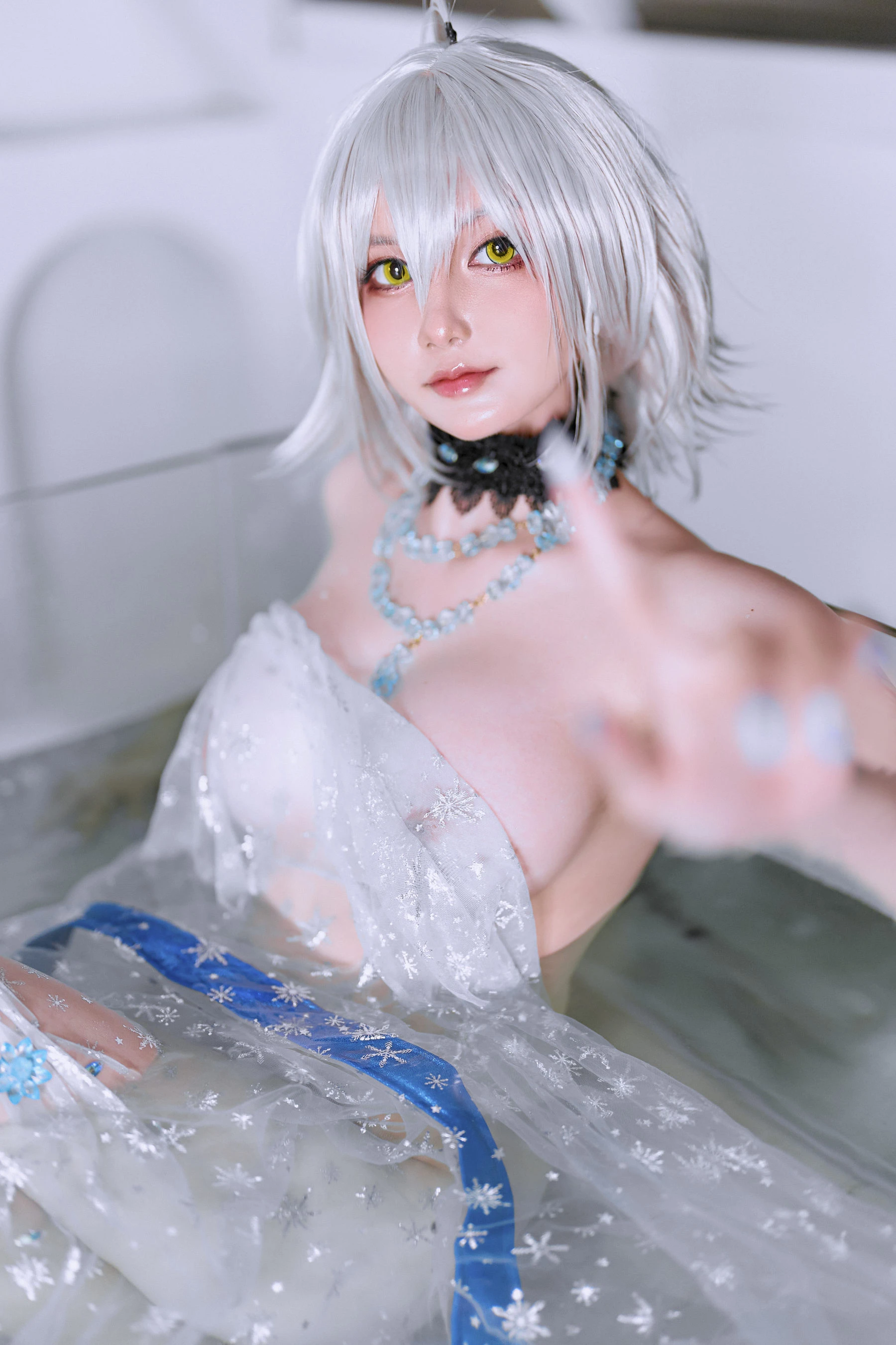 [女神]彭雨萌獨家作品作品：私房攝影時尚演繹彭雨萌美腿曲線氣質綻放寫真集 - 46