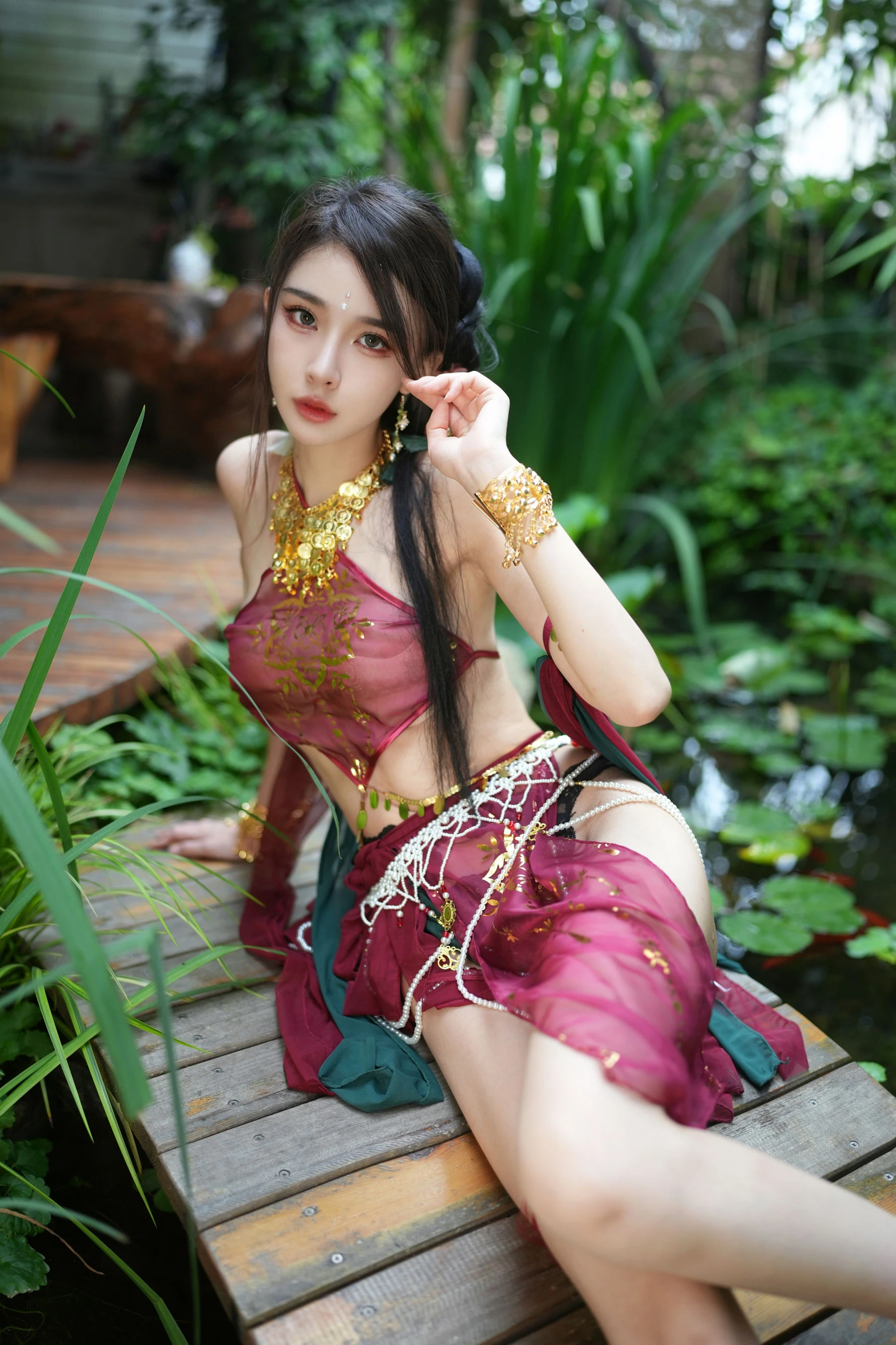 [網紅]吳雅婷吳雅婷戶外首發藝術：魅惑韻味釋放長腿誘惑釋放寫真大片 - 11
