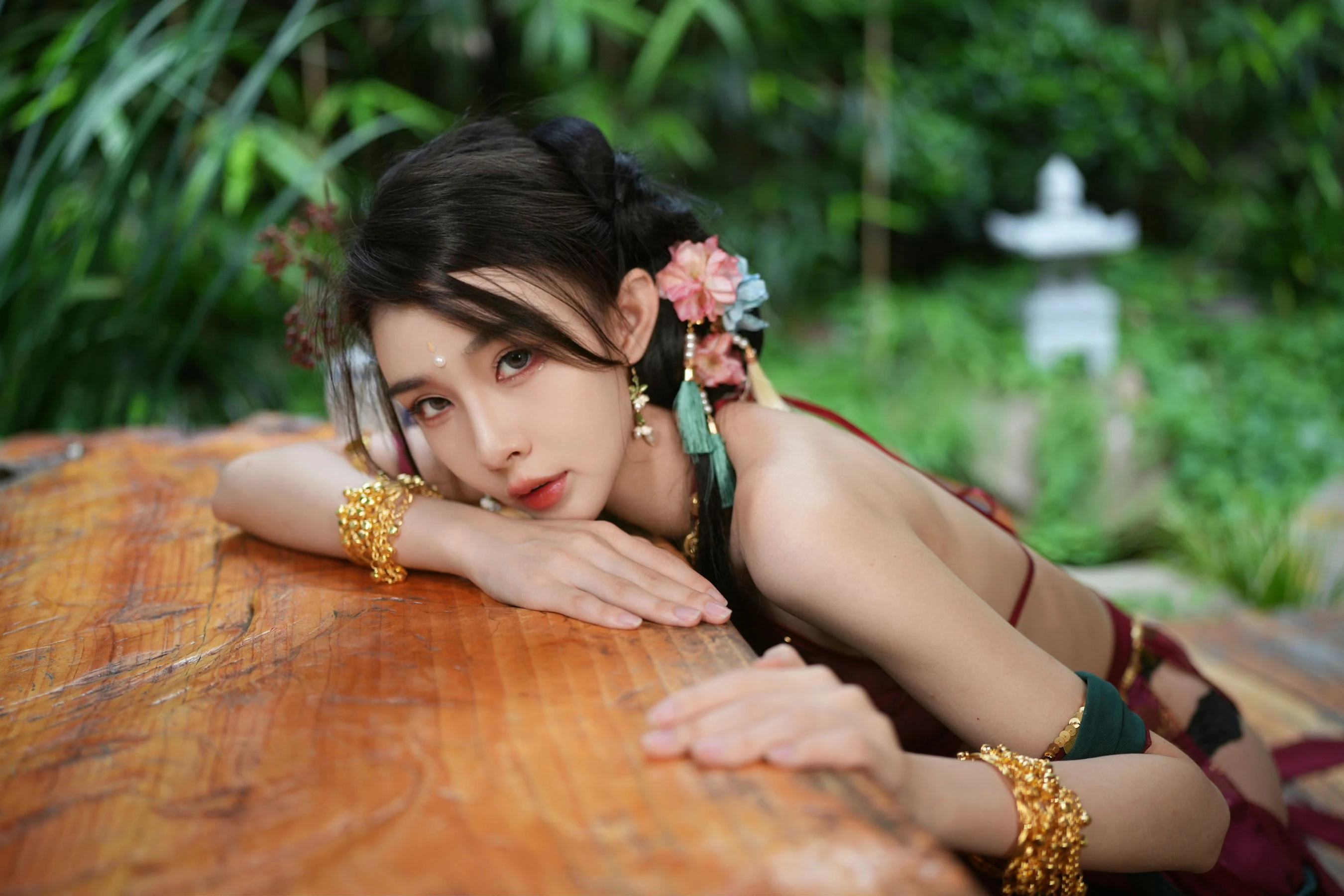 [網紅]吳雅婷吳雅婷戶外首發藝術：魅惑韻味釋放長腿誘惑釋放寫真大片 - 12