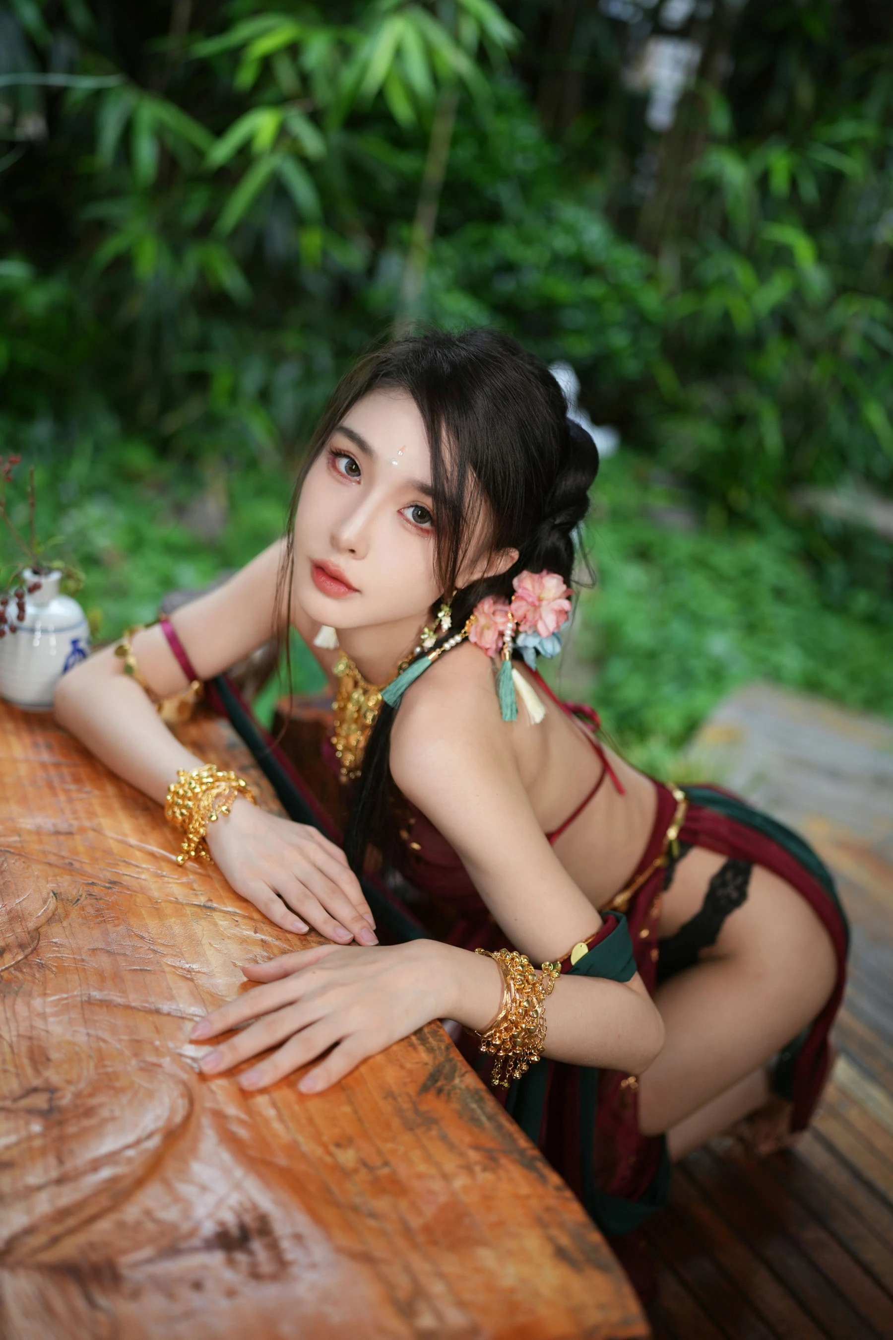 [網紅]吳雅婷吳雅婷戶外首發藝術：魅惑韻味釋放長腿誘惑釋放寫真大片 - 13
