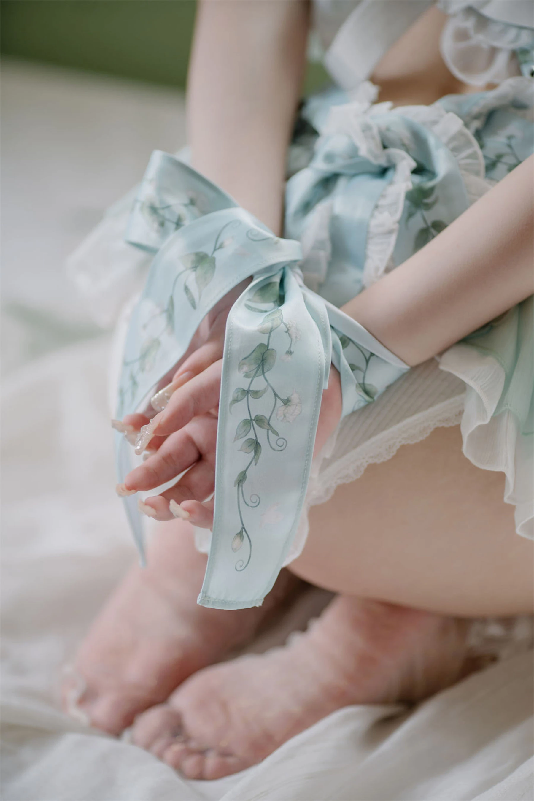 [小蘿莉]韓欣妍韓欣妍私藏高清圖集：攝影棚魅惑風情詮釋美腿寫真合集 - 46