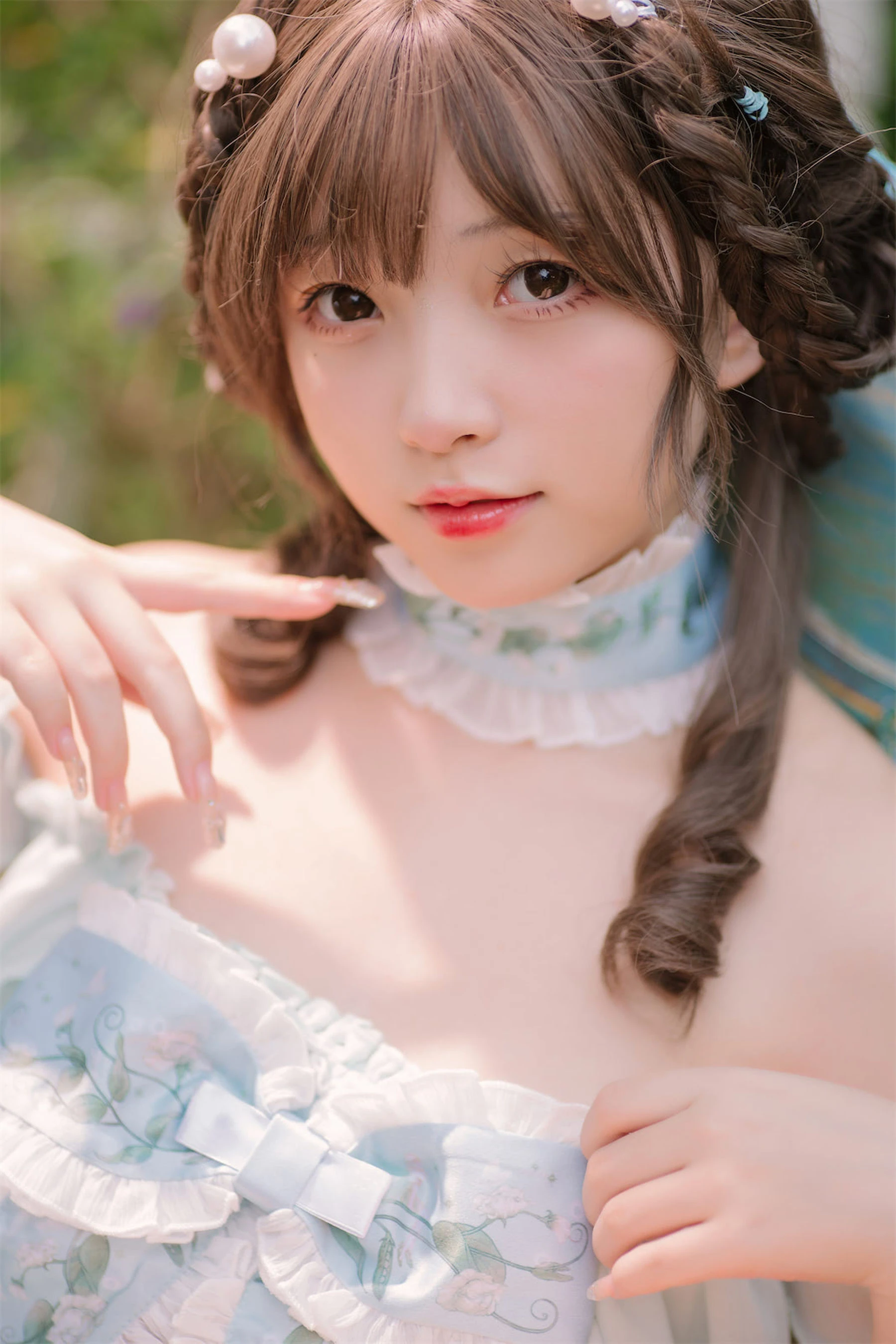 [小蘿莉]韓欣妍韓欣妍私藏高清圖集：攝影棚魅惑風情詮釋美腿寫真合集 - 69