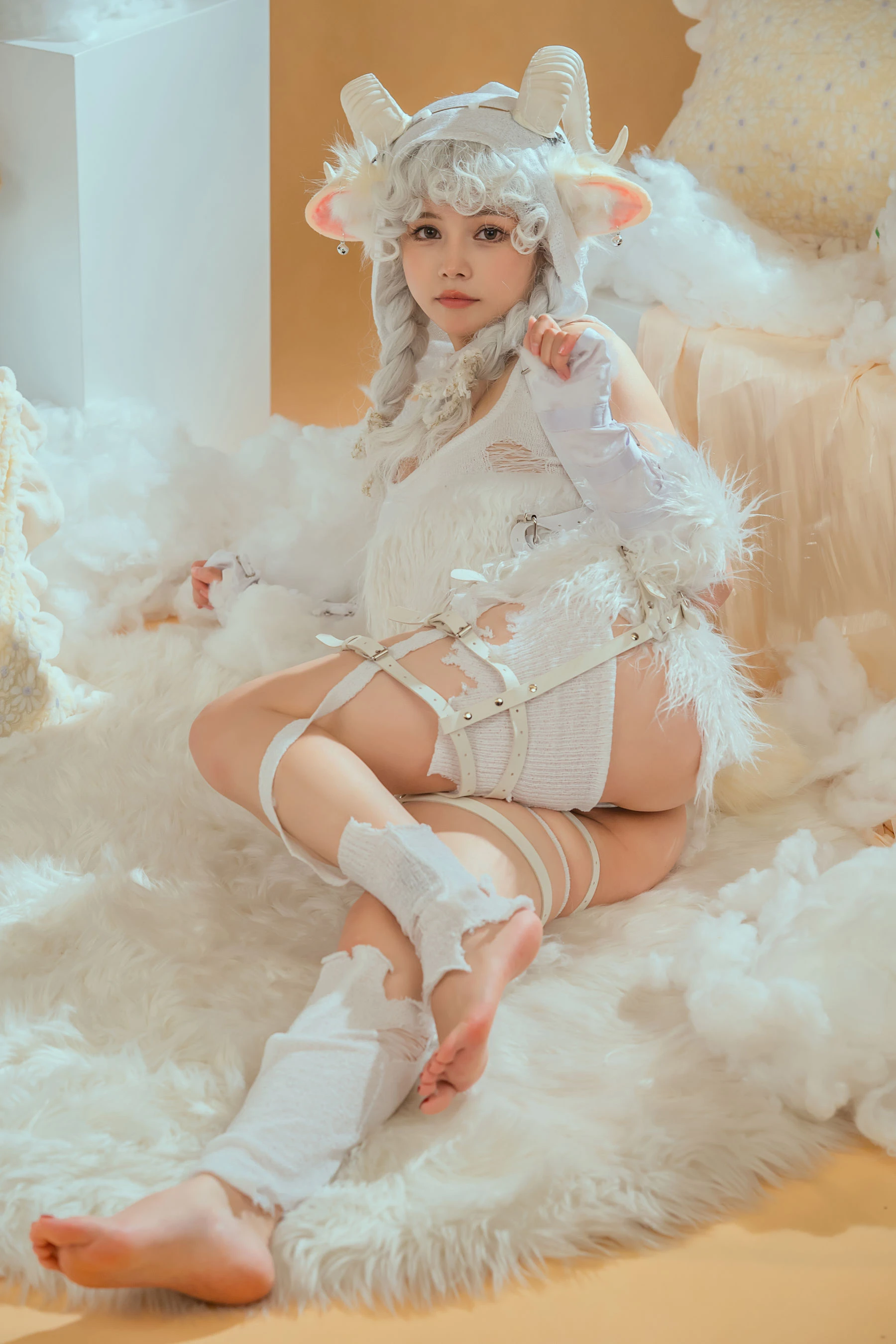 [女神]梁梓涵美圖攝影大師作：梁梓涵魅惑於戶外綻放美胸風採超清演繹 - 1