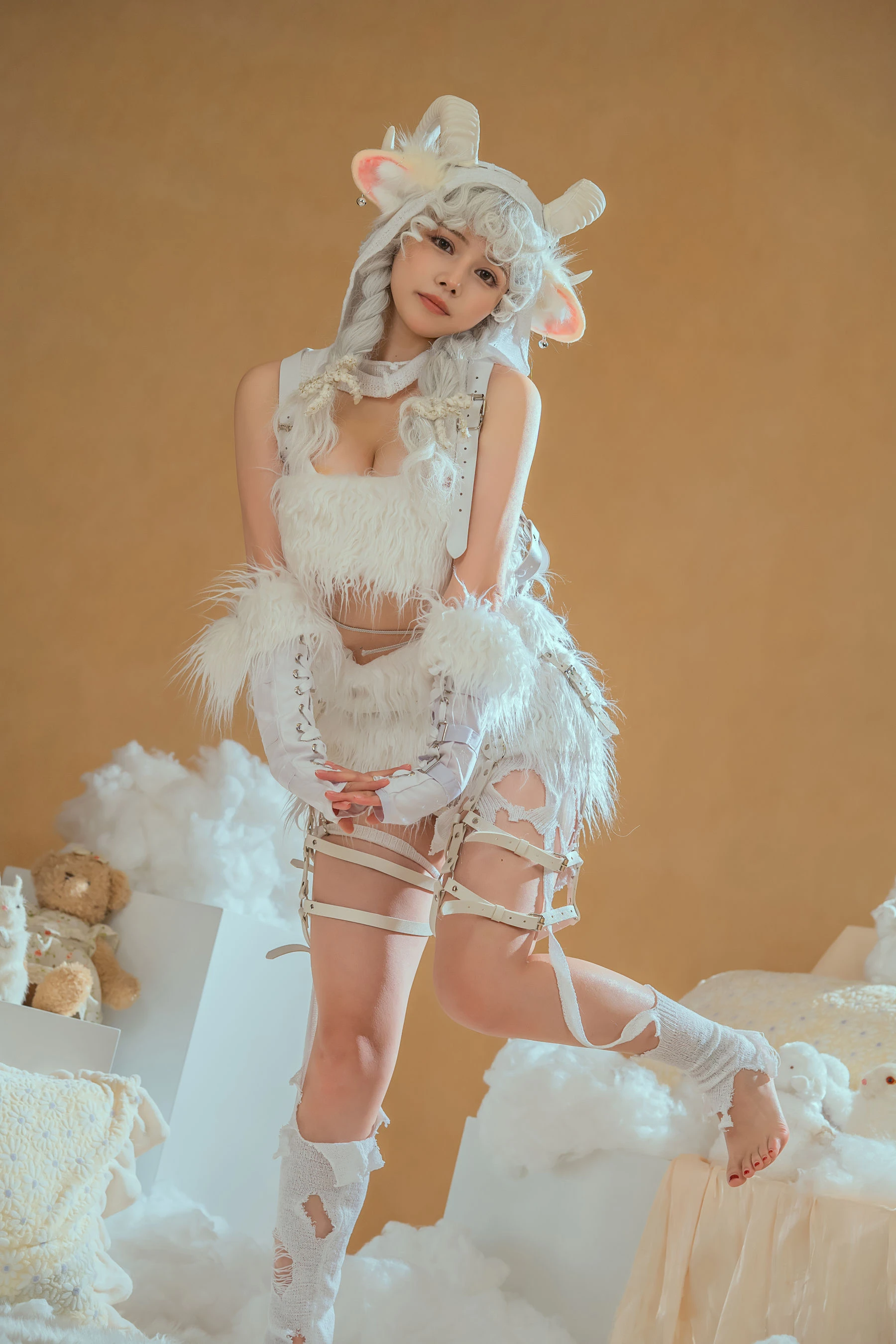[女神]梁梓涵美圖攝影大師作：梁梓涵魅惑於戶外綻放美胸風採超清演繹 - 19