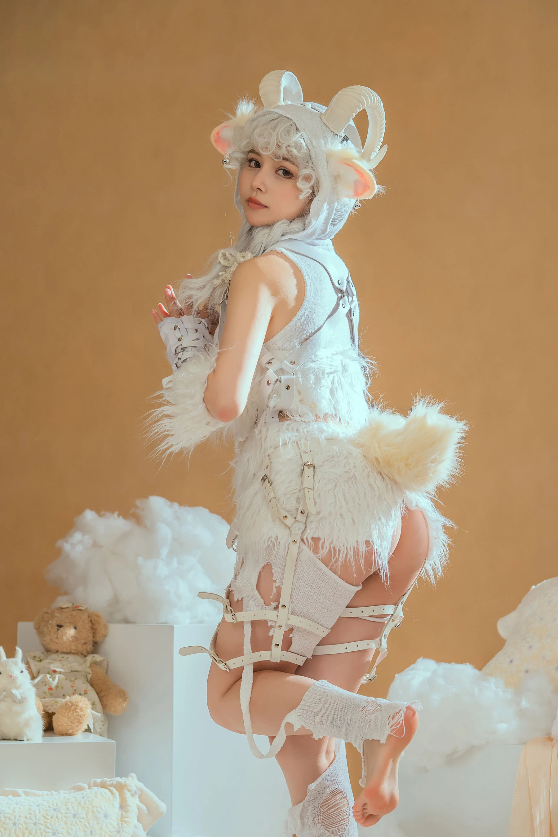 [女神]梁梓涵美圖攝影大師作：梁梓涵魅惑於戶外綻放美胸風採超清演繹 - 23