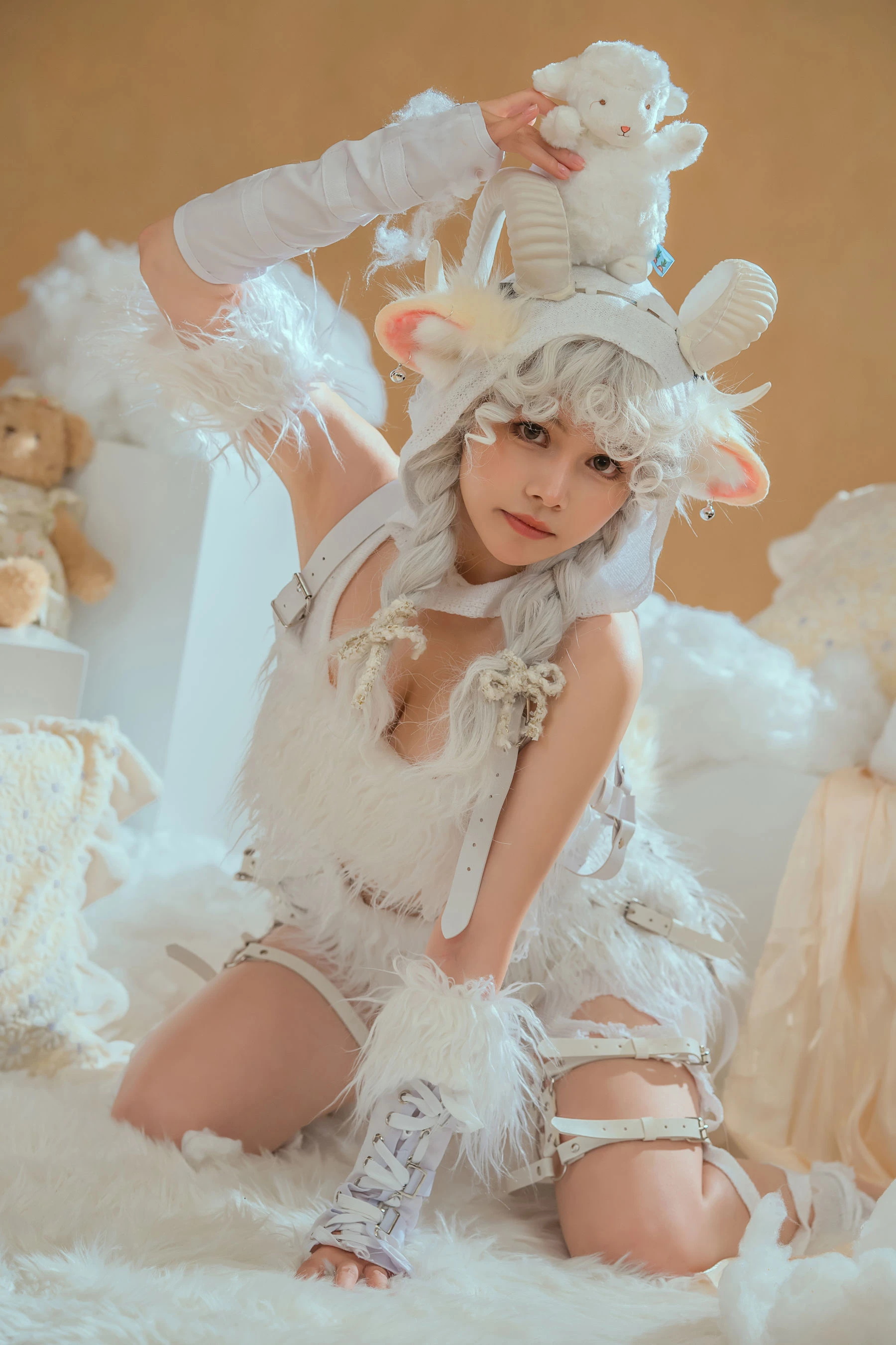 [女神]梁梓涵美圖攝影大師作：梁梓涵魅惑於戶外綻放美胸風採超清演繹 - 27