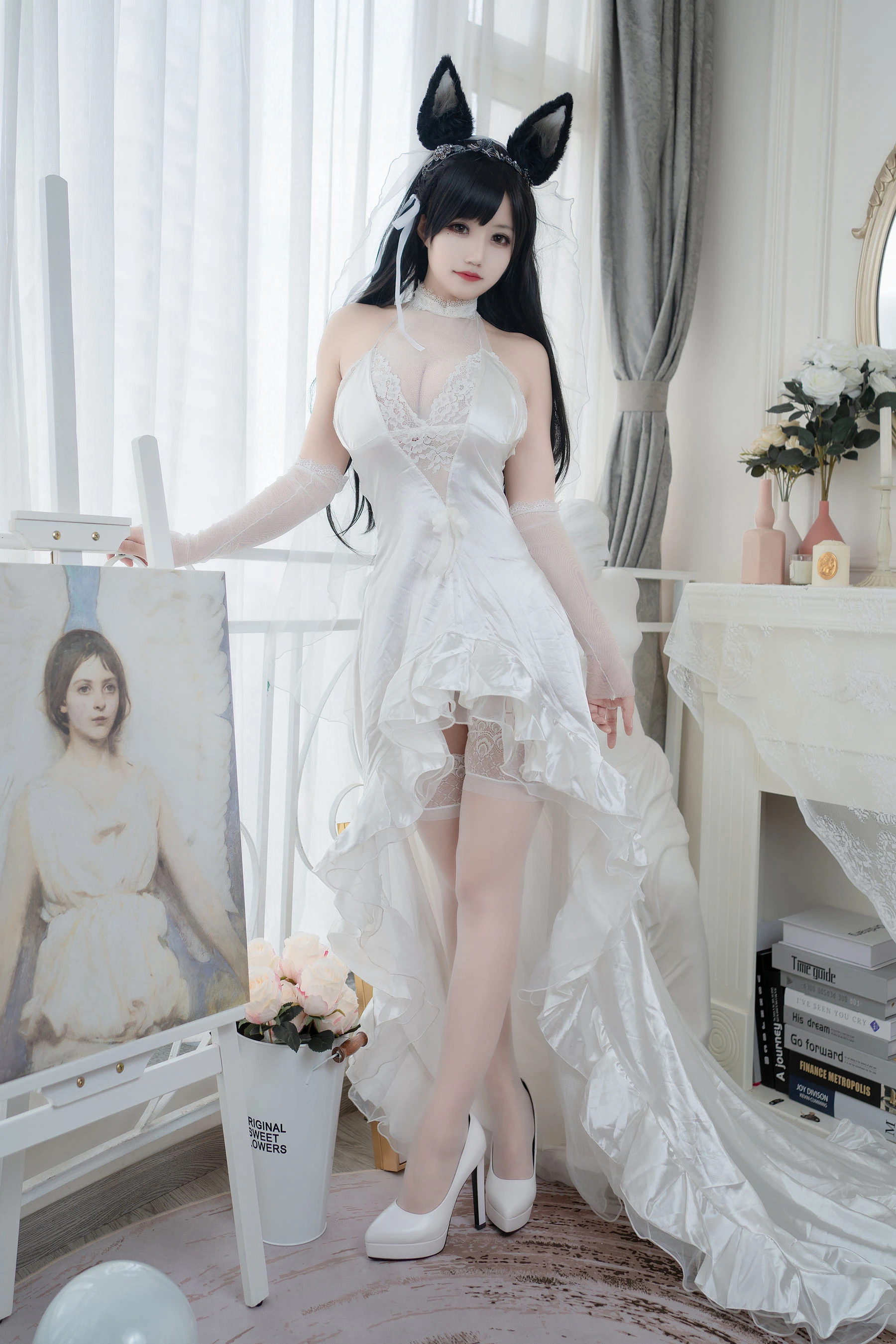 [嫩模]羅語彤羅語彤室內首發美圖：清純氣質釋放長腿誘惑彰顯寫真大片 - 13