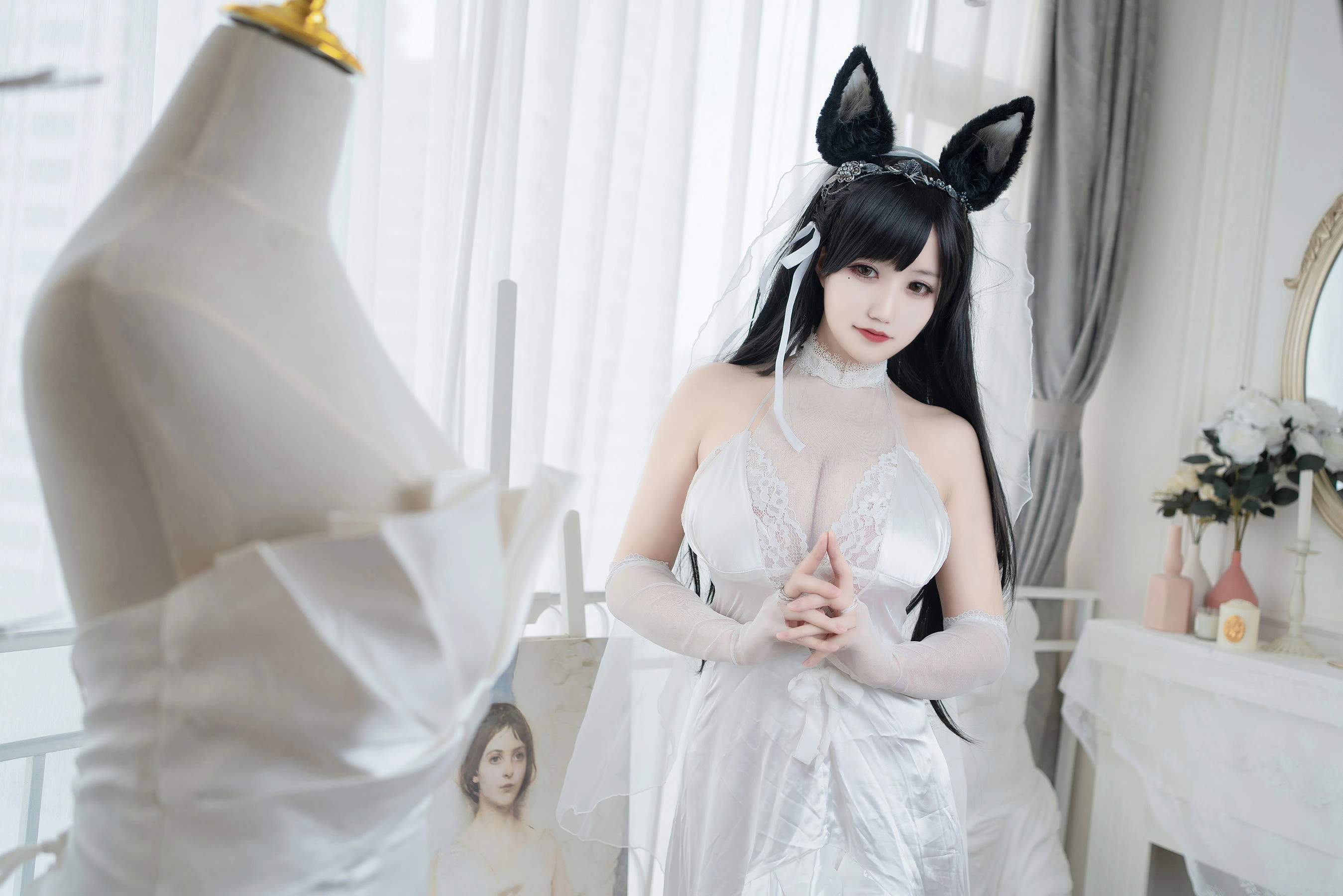 [嫩模]羅語彤羅語彤室內首發美圖：清純氣質釋放長腿誘惑彰顯寫真大片 - 17