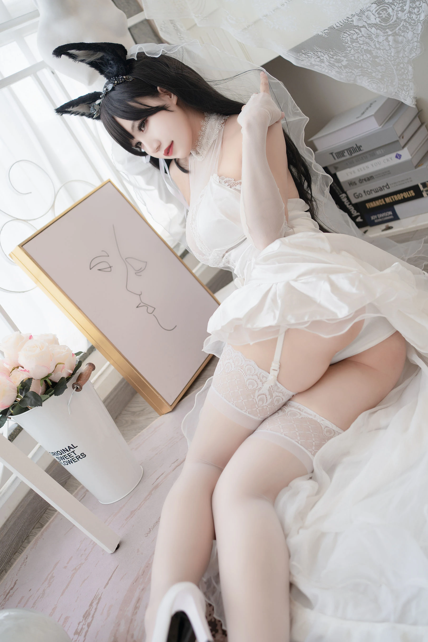 [嫩模]羅語彤羅語彤室內首發美圖：清純氣質釋放長腿誘惑彰顯寫真大片 - 5