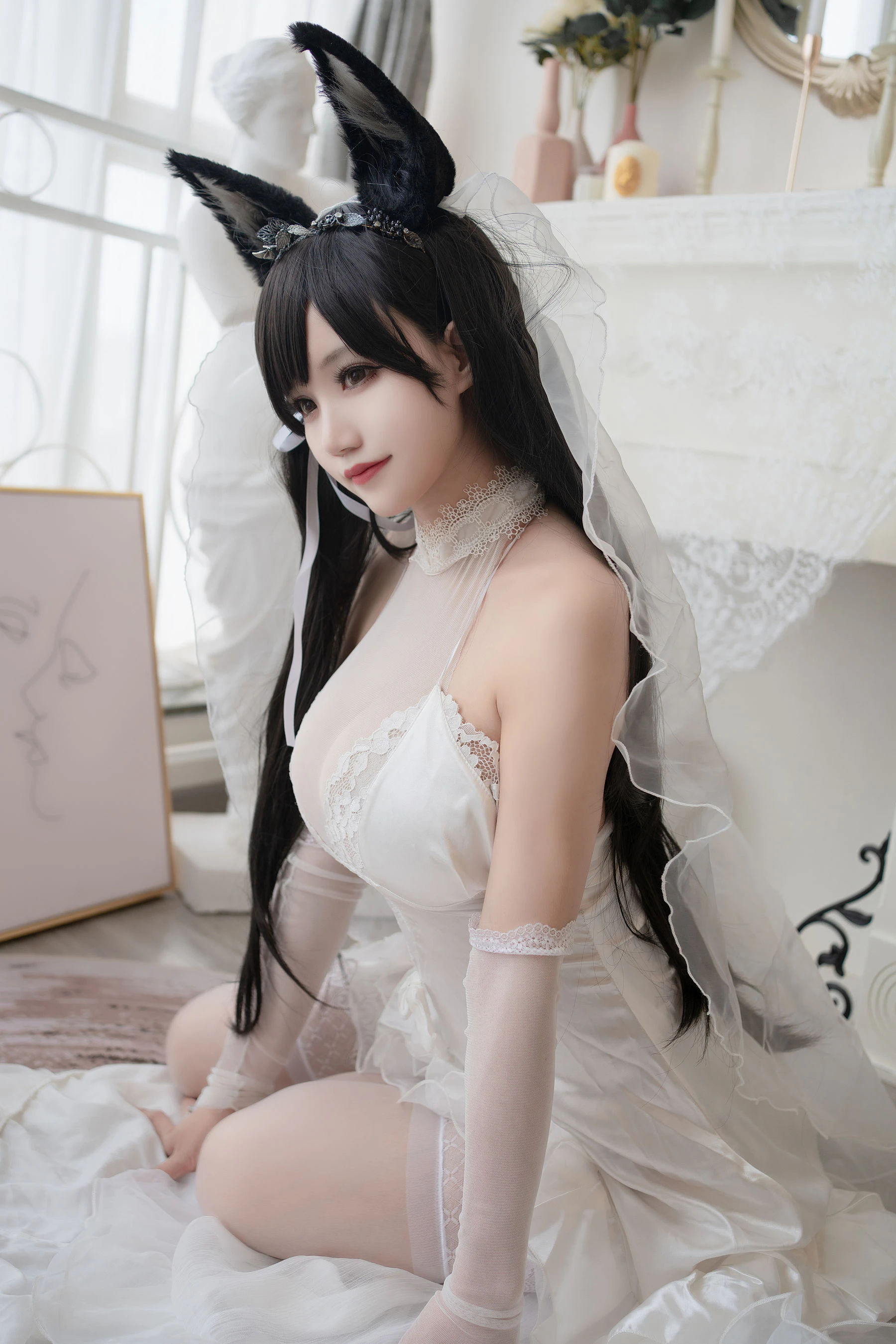 [嫩模]羅語彤羅語彤室內首發美圖：清純氣質釋放長腿誘惑彰顯寫真大片 - 8