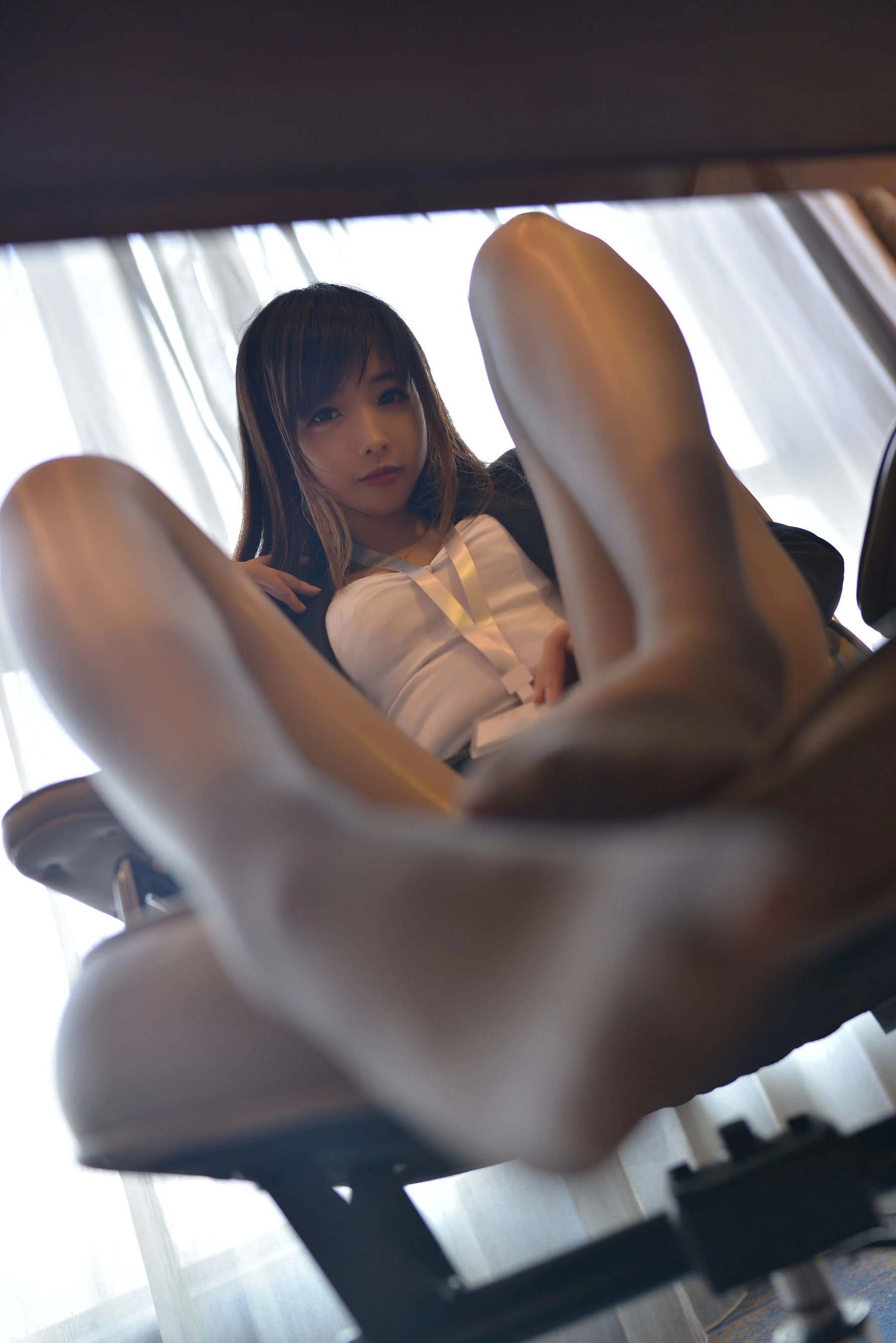 [美女]郭欣怡珍藏街拍美圖藝術：郭欣怡清純魅力凸顯美腿完美曲線寫真 - 60