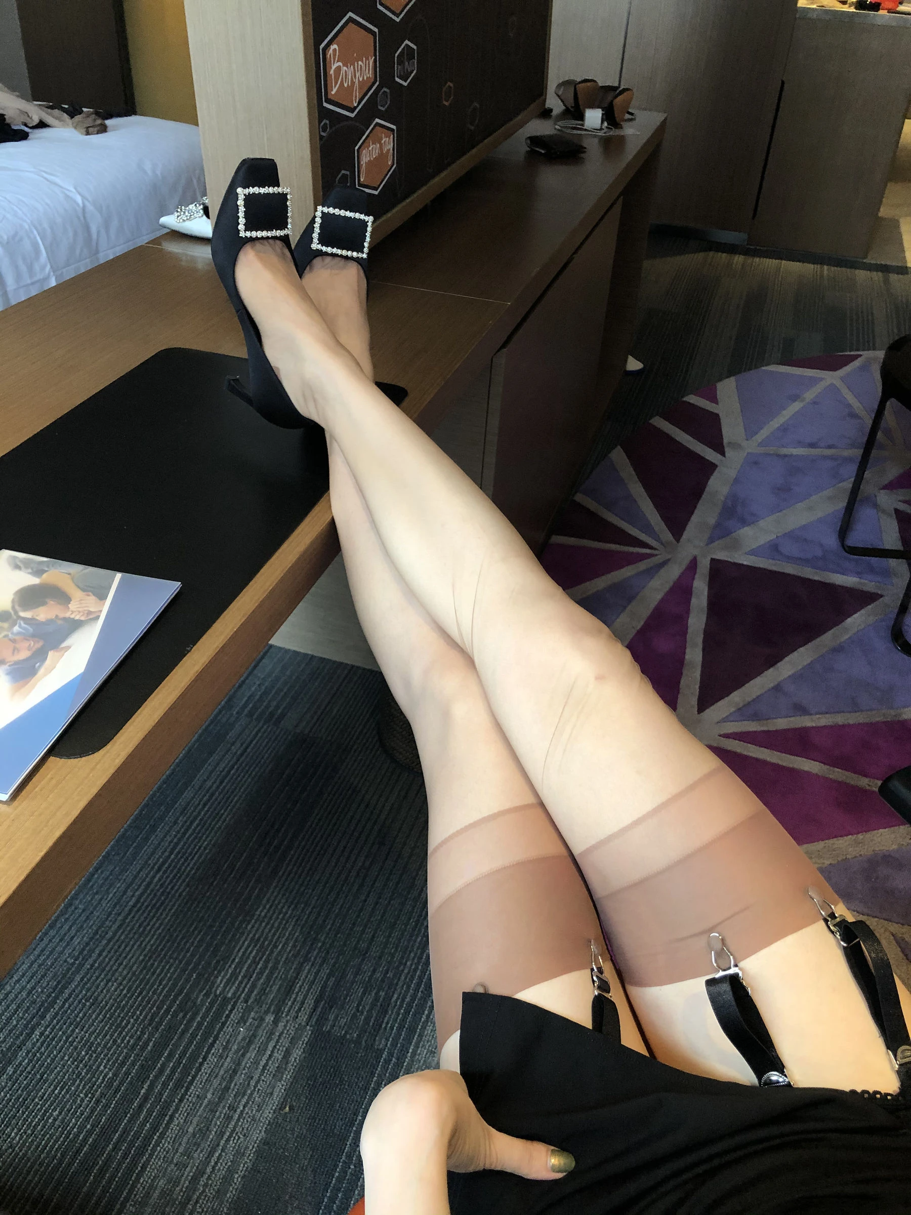 [校花]鄧思瑤大圖街拍美圖藝術：鄧思瑤清純風採演繹美腿完美曲線寫真 - 49