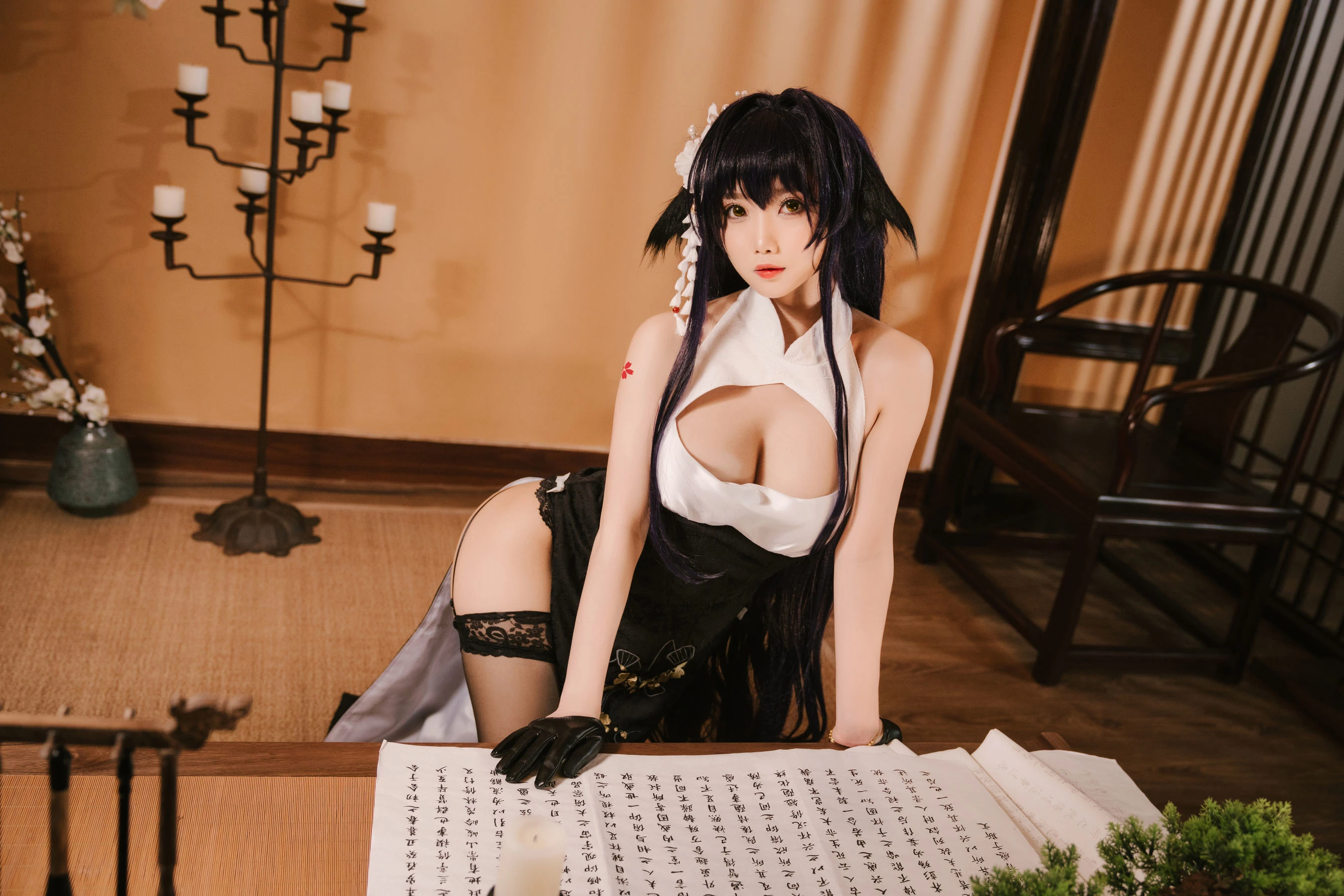 [美女]王思怡王思怡寫真館精選寫真：性感神韻釋放美腿誘惑彰顯寫真大片 - 14