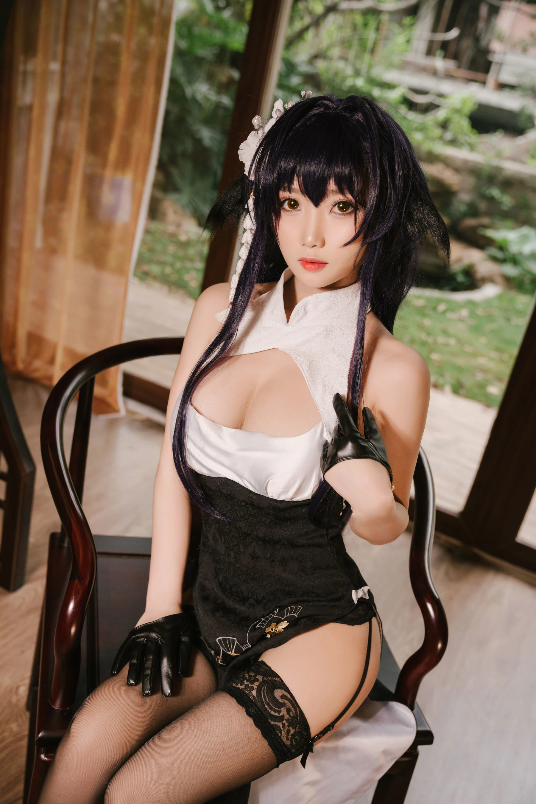 [美女]王思怡王思怡寫真館精選寫真：性感神韻釋放美腿誘惑彰顯寫真大片 - 9
