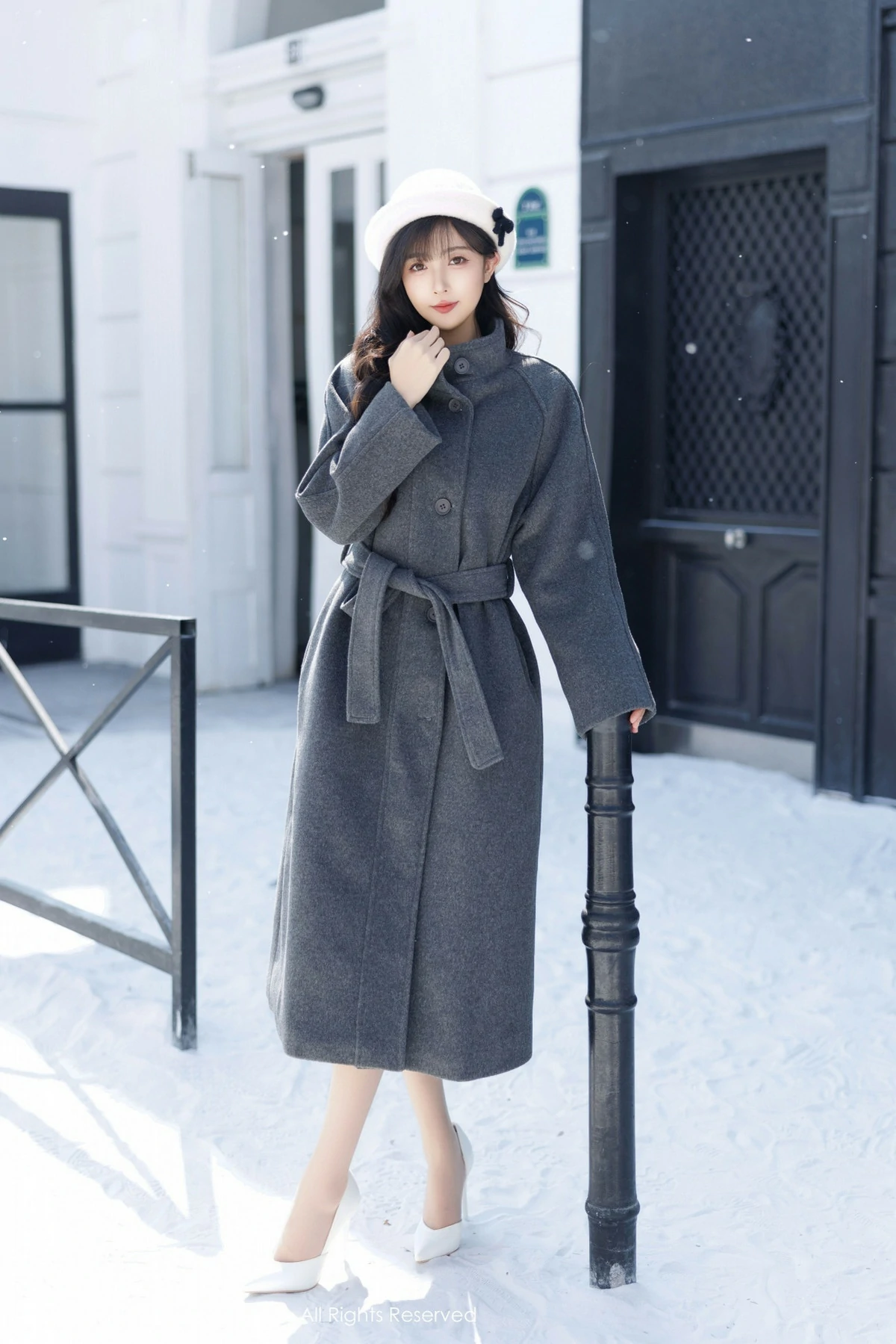 [校花]張梓涵張梓涵甜美風採美圖大賞：街拍精選美圖演繹長腿誘惑美學 - 7