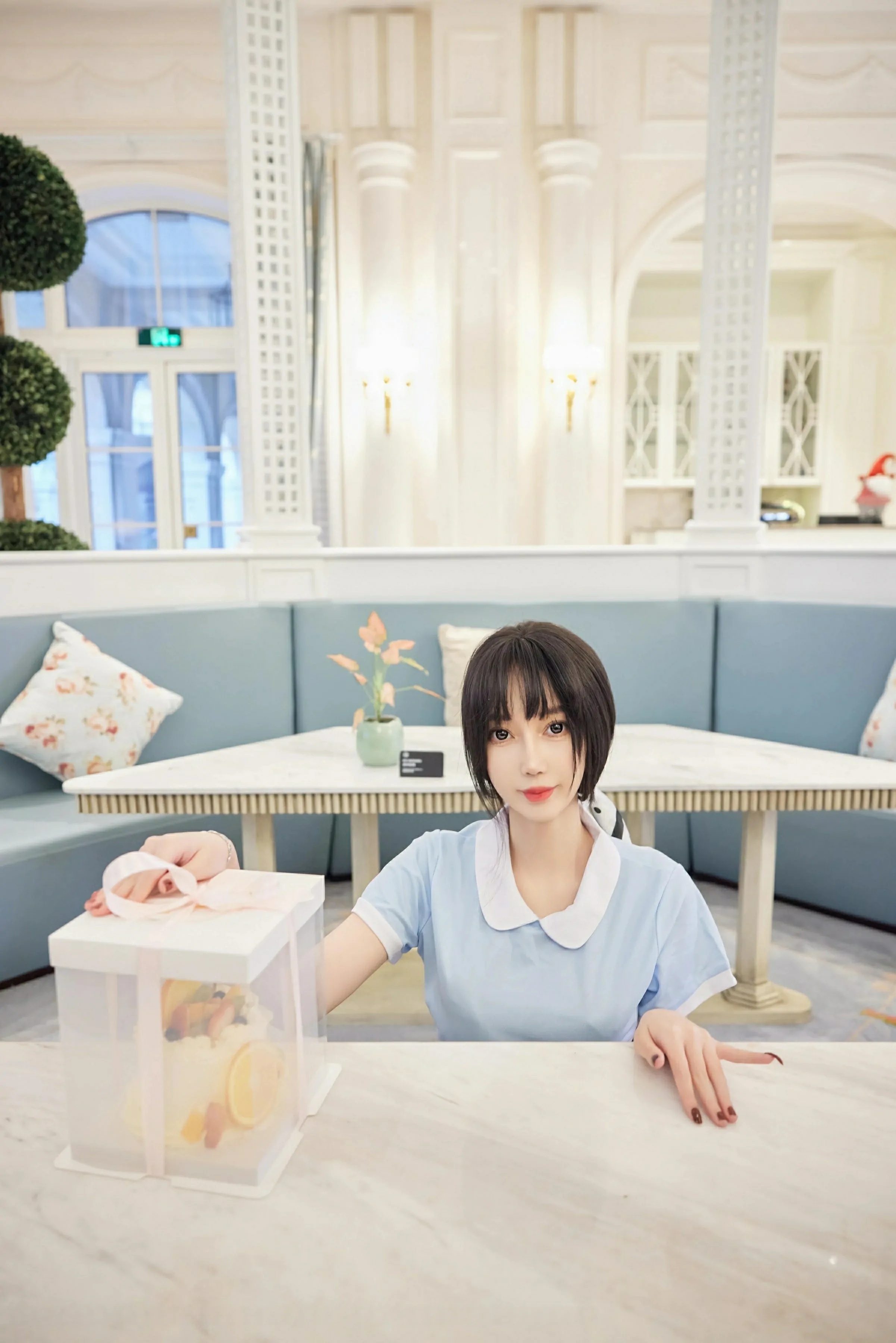 [女神]黃雅靜戶外獨家美圖珍藏：黃雅靜優雅演繹美胸完美神韻凸顯寫真藝術 - 10