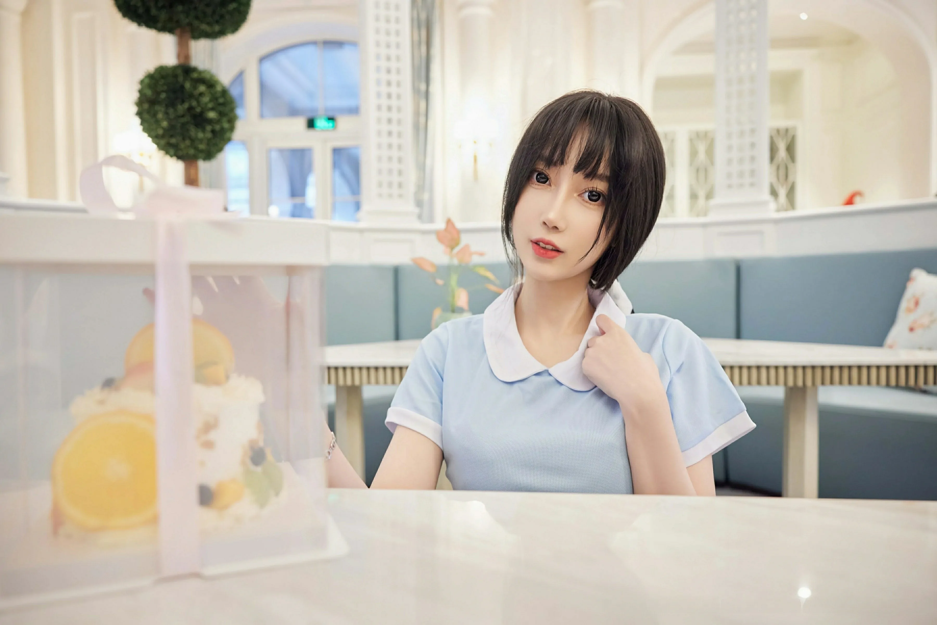 [女神]黃雅靜戶外獨家美圖珍藏：黃雅靜優雅演繹美胸完美神韻凸顯寫真藝術 - 12