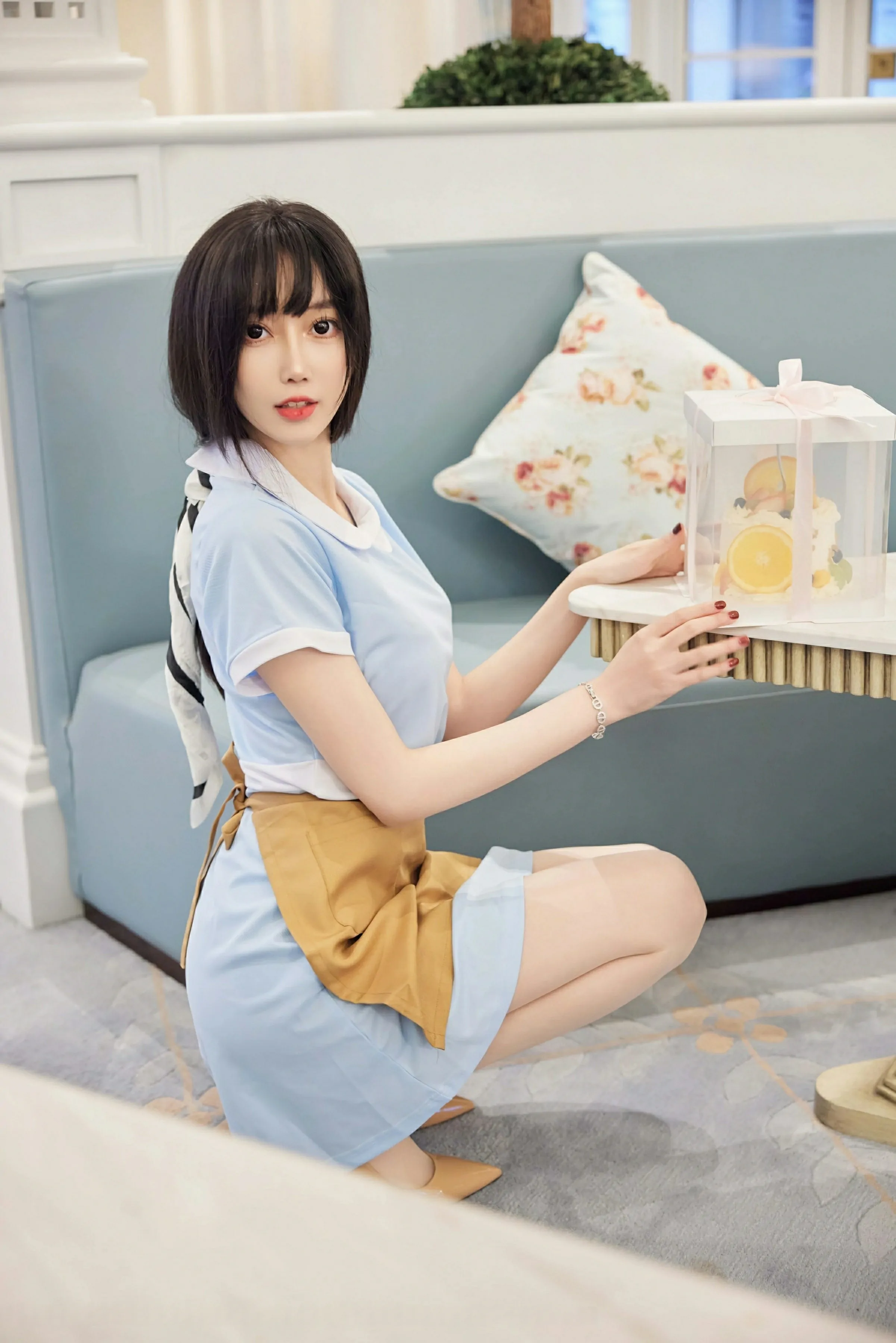 [女神]黃雅靜戶外獨家美圖珍藏：黃雅靜優雅演繹美胸完美神韻凸顯寫真藝術 - 16