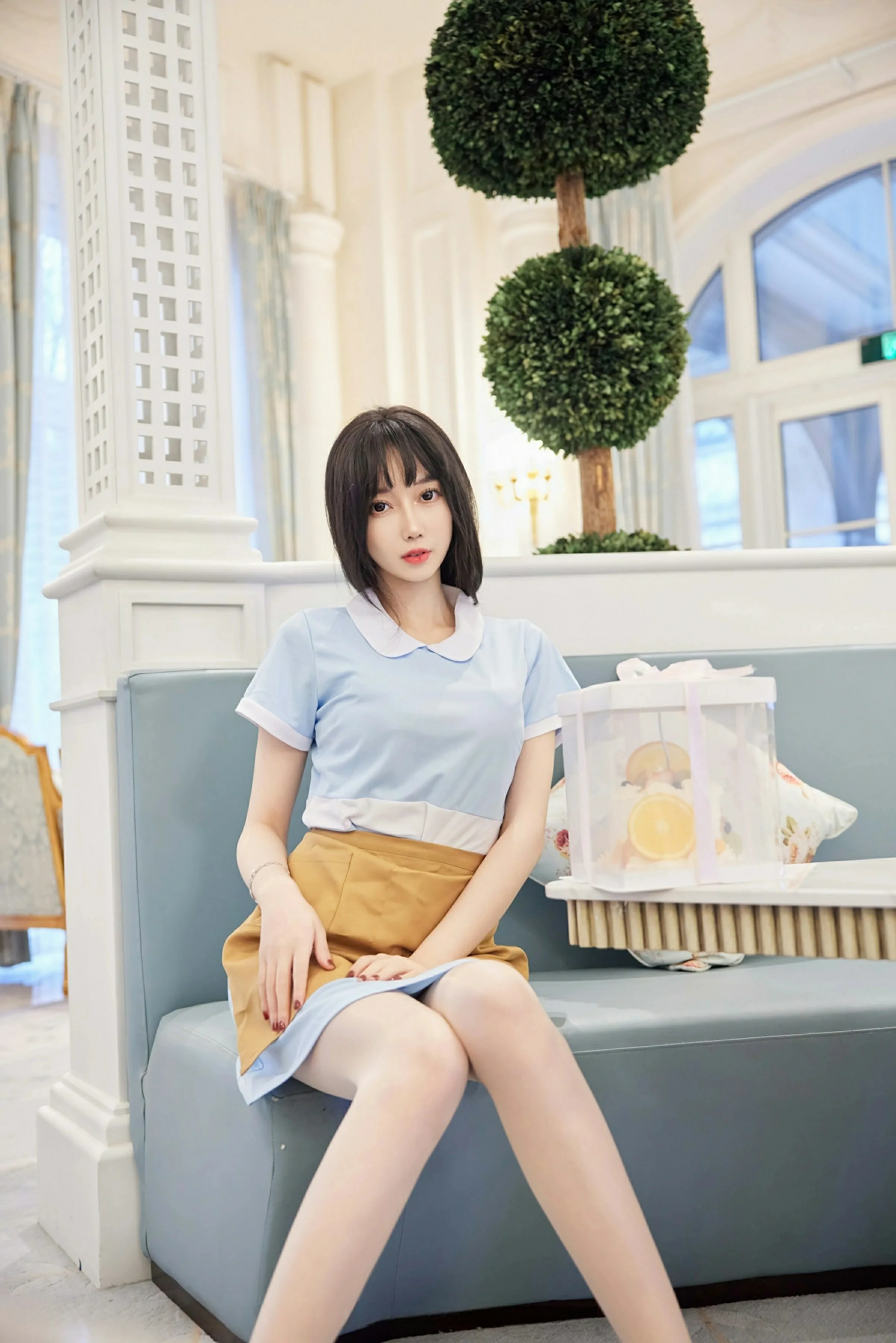 [女神]黃雅靜戶外獨家美圖珍藏：黃雅靜優雅演繹美胸完美神韻凸顯寫真藝術 - 18