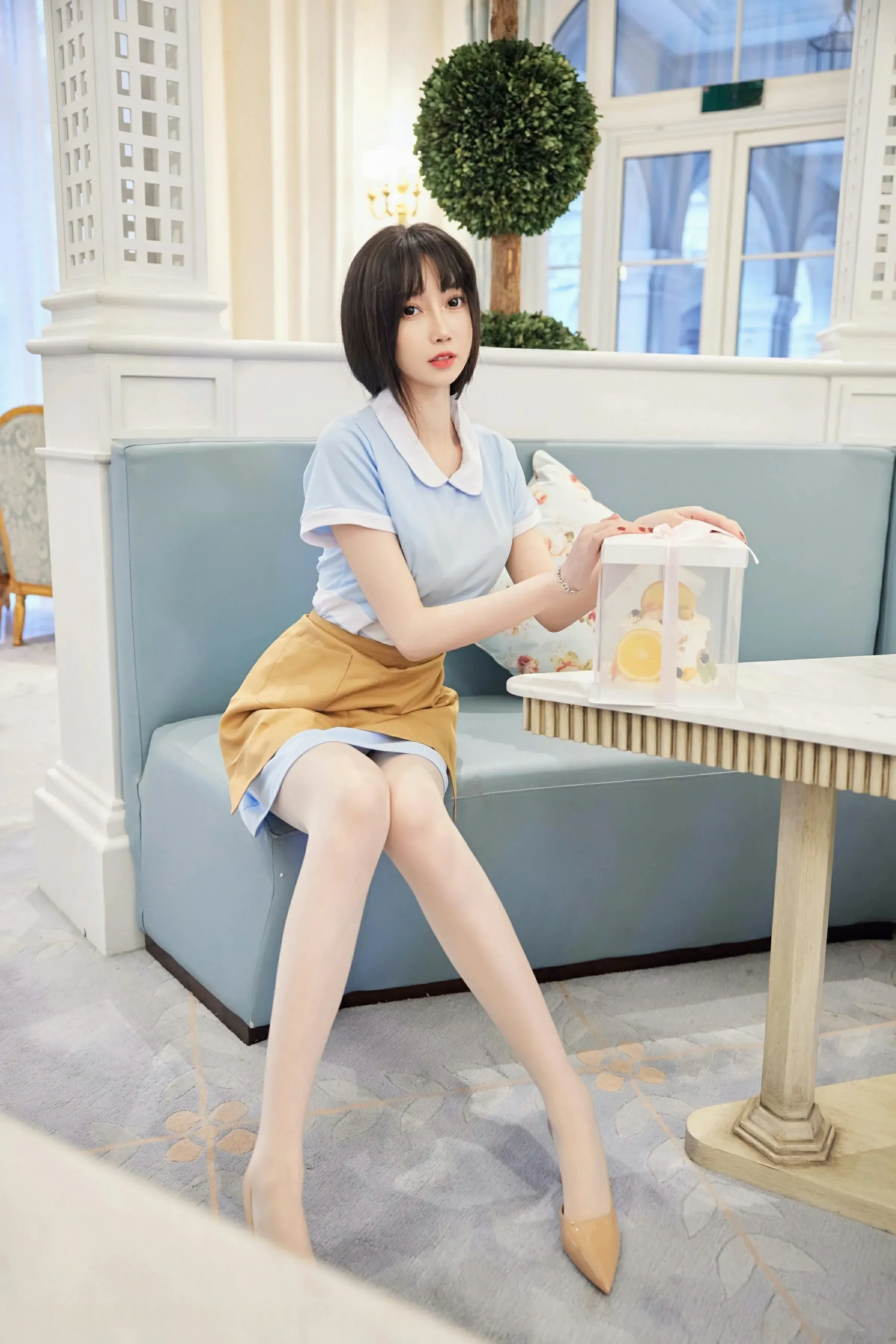 [女神]黃雅靜戶外獨家美圖珍藏：黃雅靜優雅演繹美胸完美神韻凸顯寫真藝術 - 19
