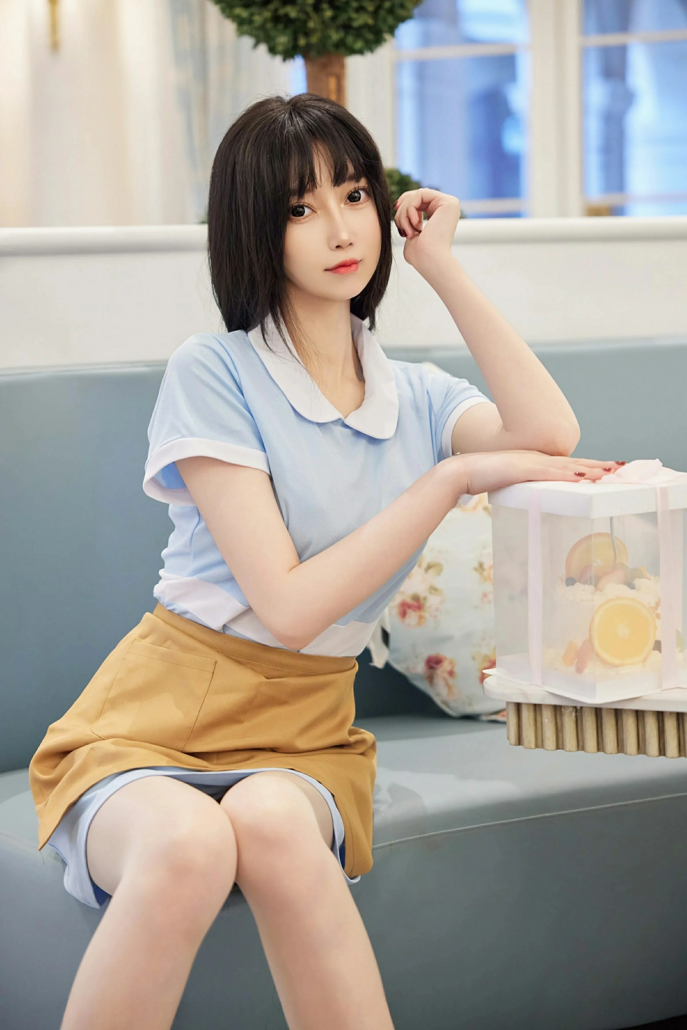 [女神]黃雅靜戶外獨家美圖珍藏：黃雅靜優雅演繹美胸完美神韻凸顯寫真藝術 - 20