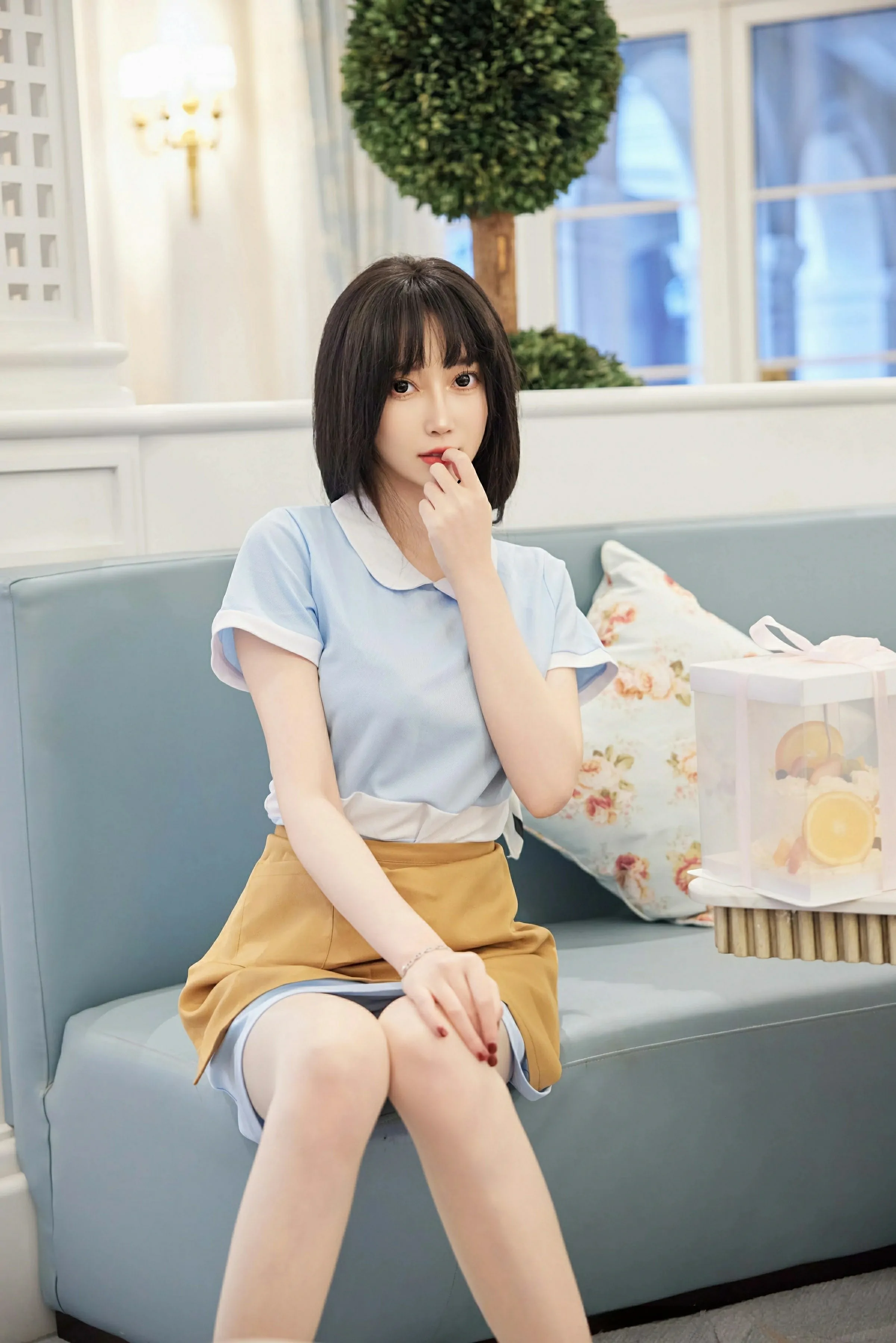 [女神]黃雅靜戶外獨家美圖珍藏：黃雅靜優雅演繹美胸完美神韻凸顯寫真藝術 - 21