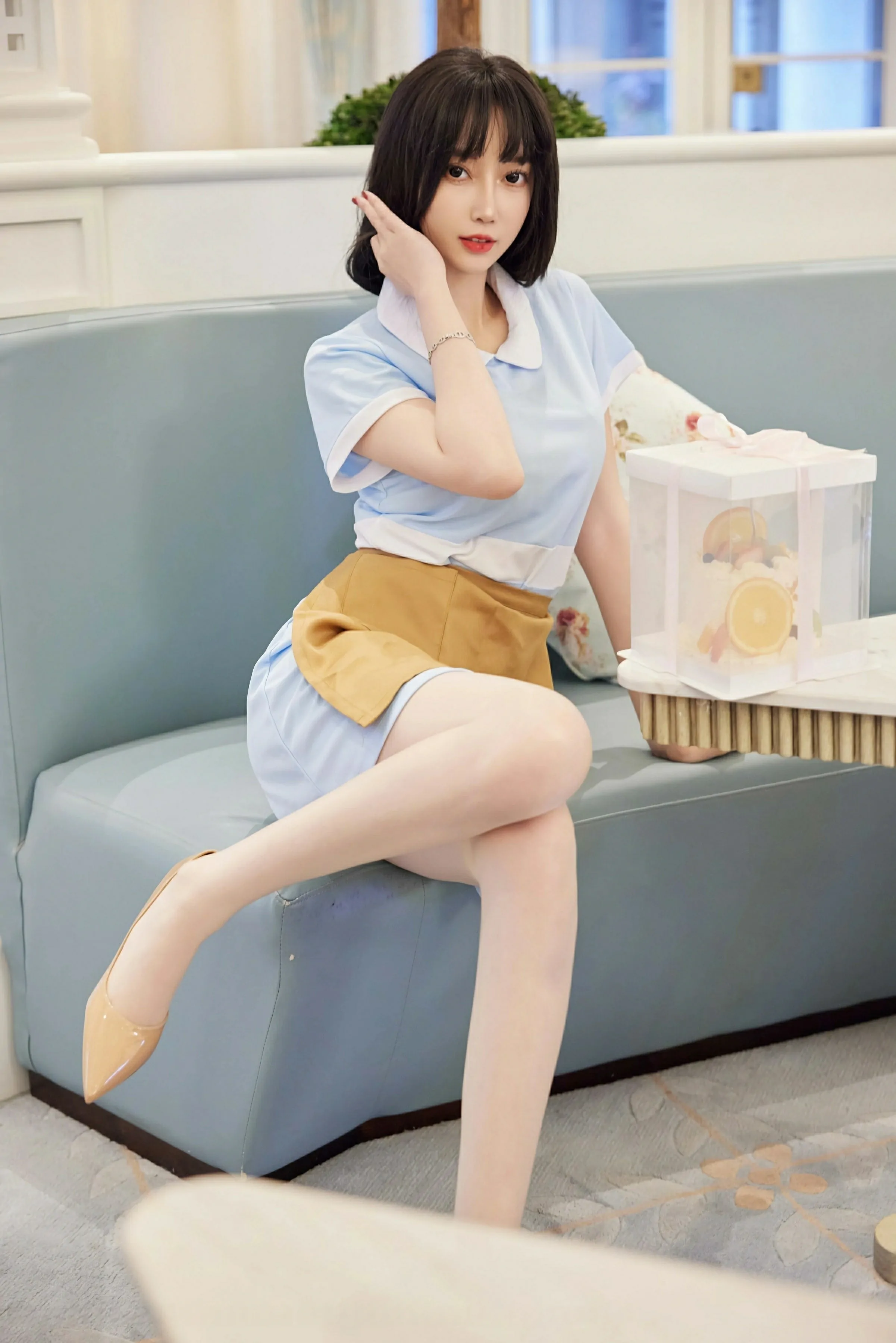 [女神]黃雅靜戶外獨家美圖珍藏：黃雅靜優雅演繹美胸完美神韻凸顯寫真藝術 - 22