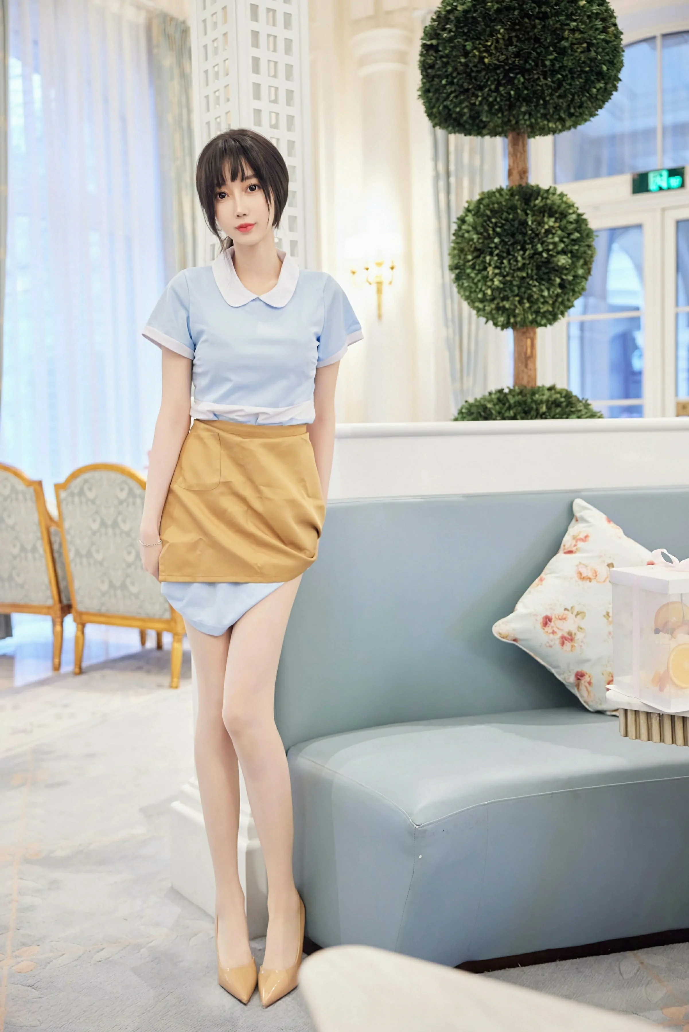 [女神]黃雅靜戶外獨家美圖珍藏：黃雅靜優雅演繹美胸完美神韻凸顯寫真藝術 - 26