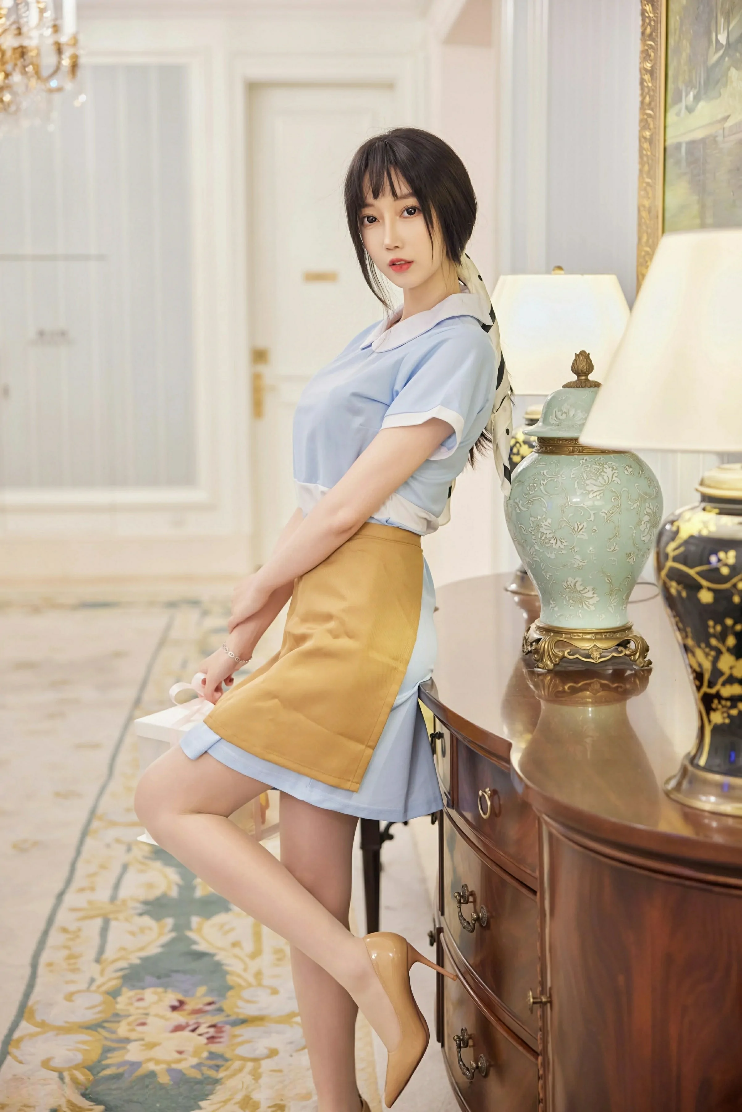 [女神]黃雅靜戶外獨家美圖珍藏：黃雅靜優雅演繹美胸完美神韻凸顯寫真藝術 - 31
