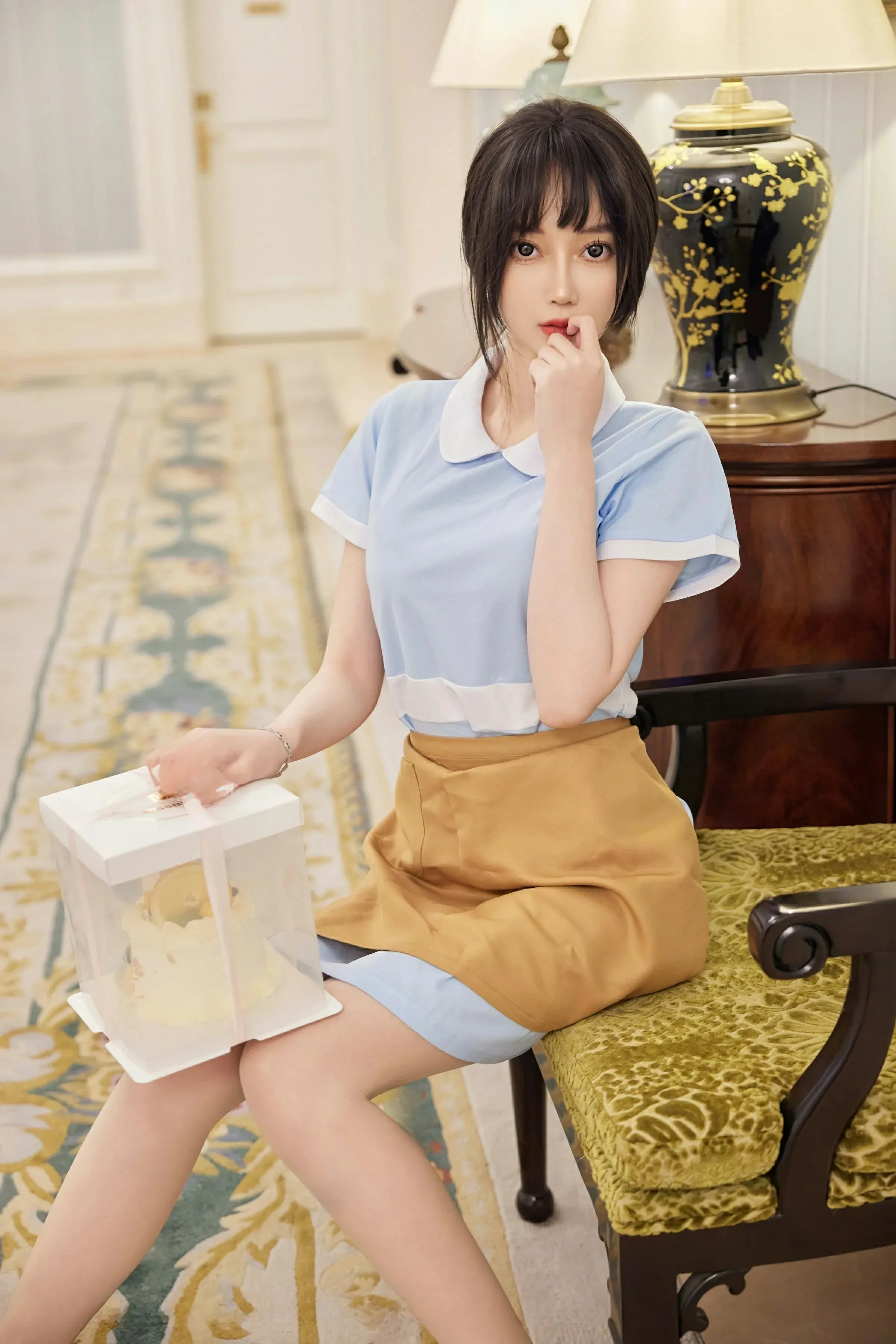 [女神]黃雅靜戶外獨家美圖珍藏：黃雅靜優雅演繹美胸完美神韻凸顯寫真藝術 - 33