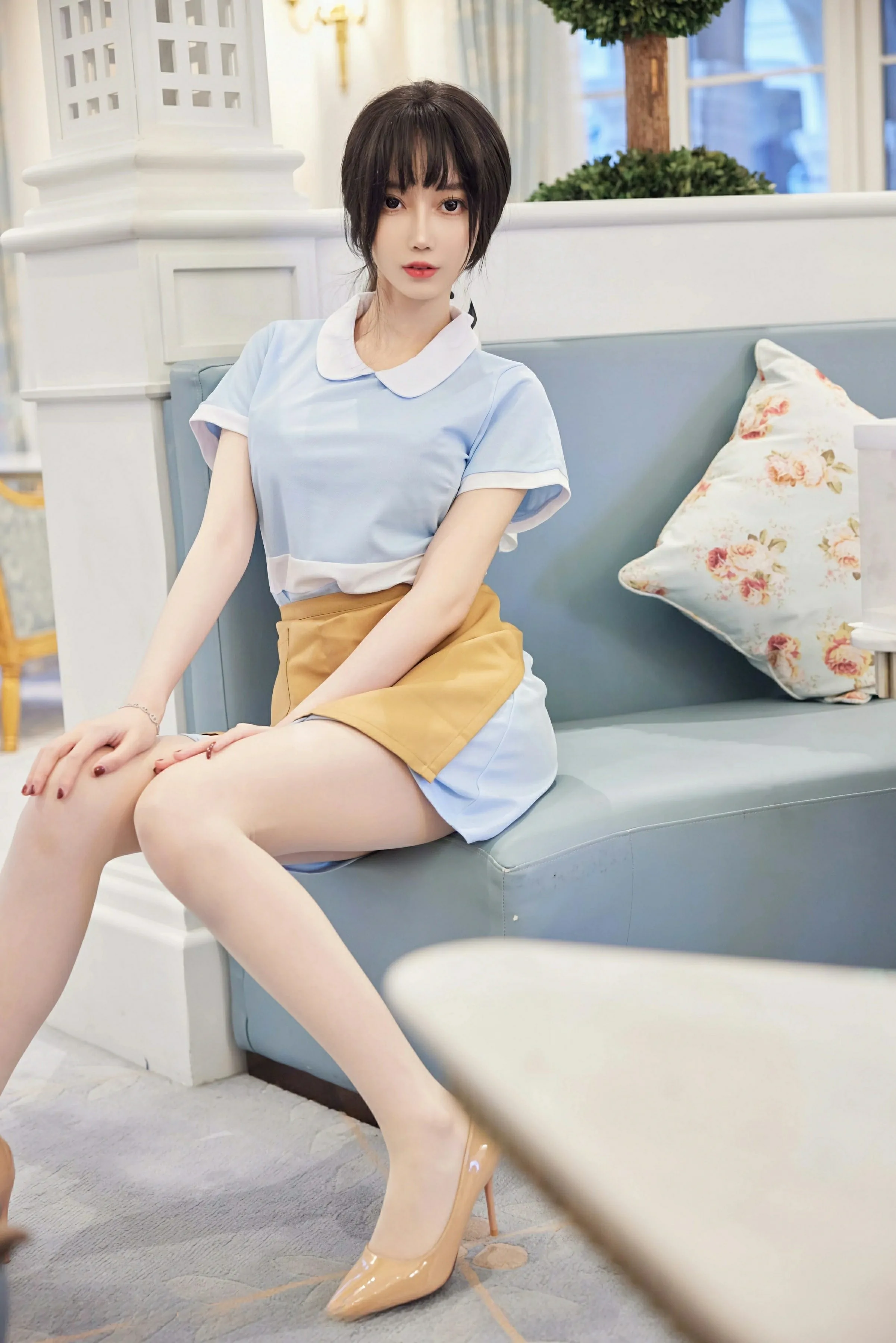 [女神]黃雅靜戶外獨家美圖珍藏：黃雅靜優雅演繹美胸完美神韻凸顯寫真藝術 - 34