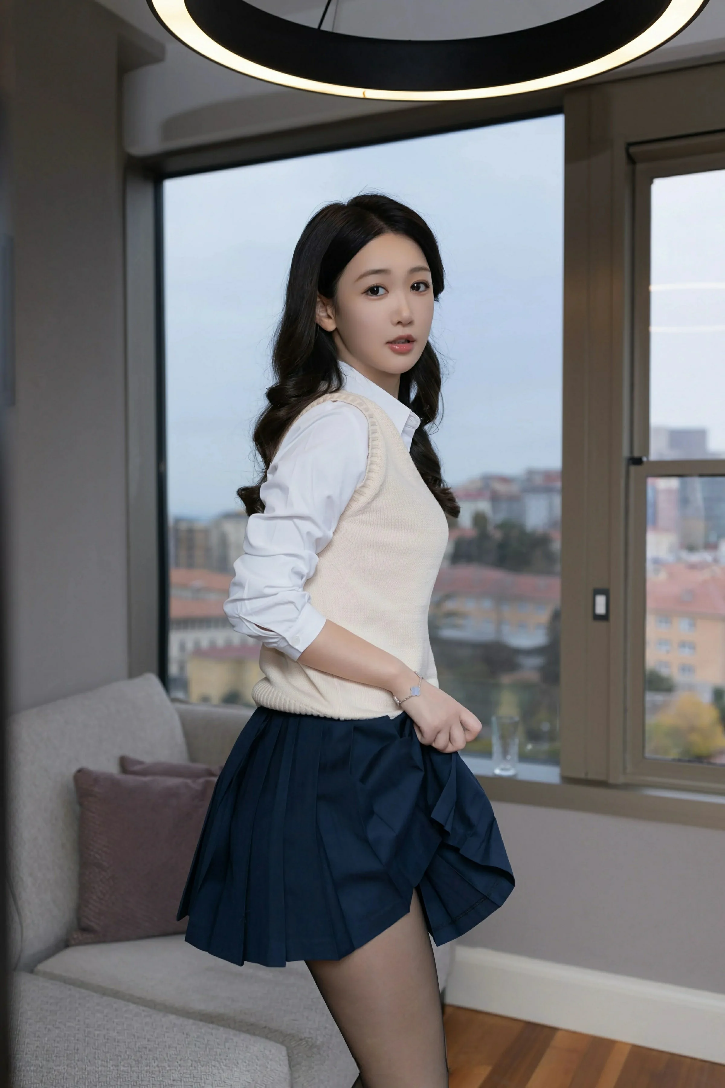 [美模]胡莉婷胡莉婷魅惑格調圖集大賞：室內大圖圖集演繹長腿誘惑美學 - 6