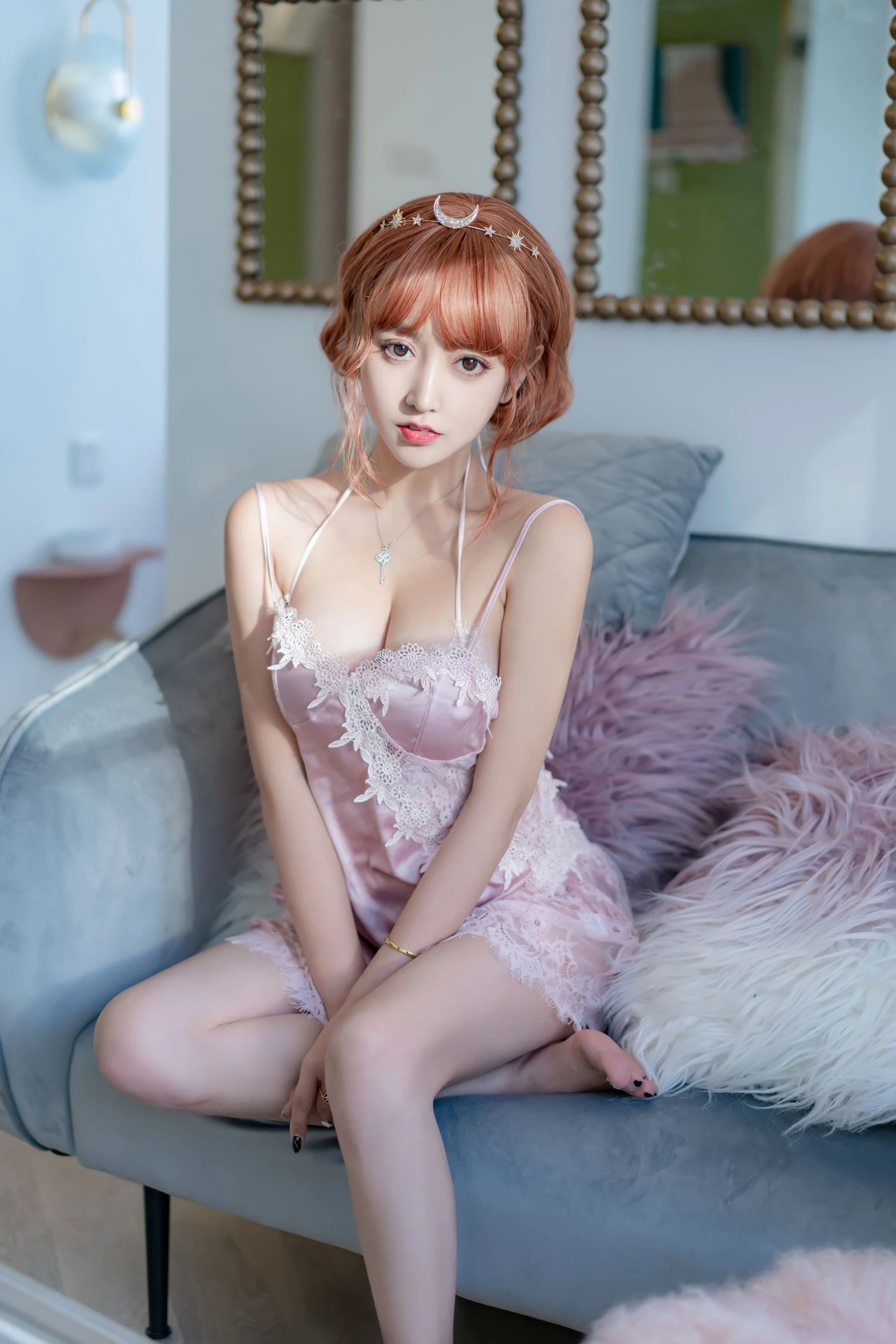 [熟女]朱語彤室內獨家圖集珍藏：朱語彤性感演繹美腿完美氣質綻放寫真藝術 - 7