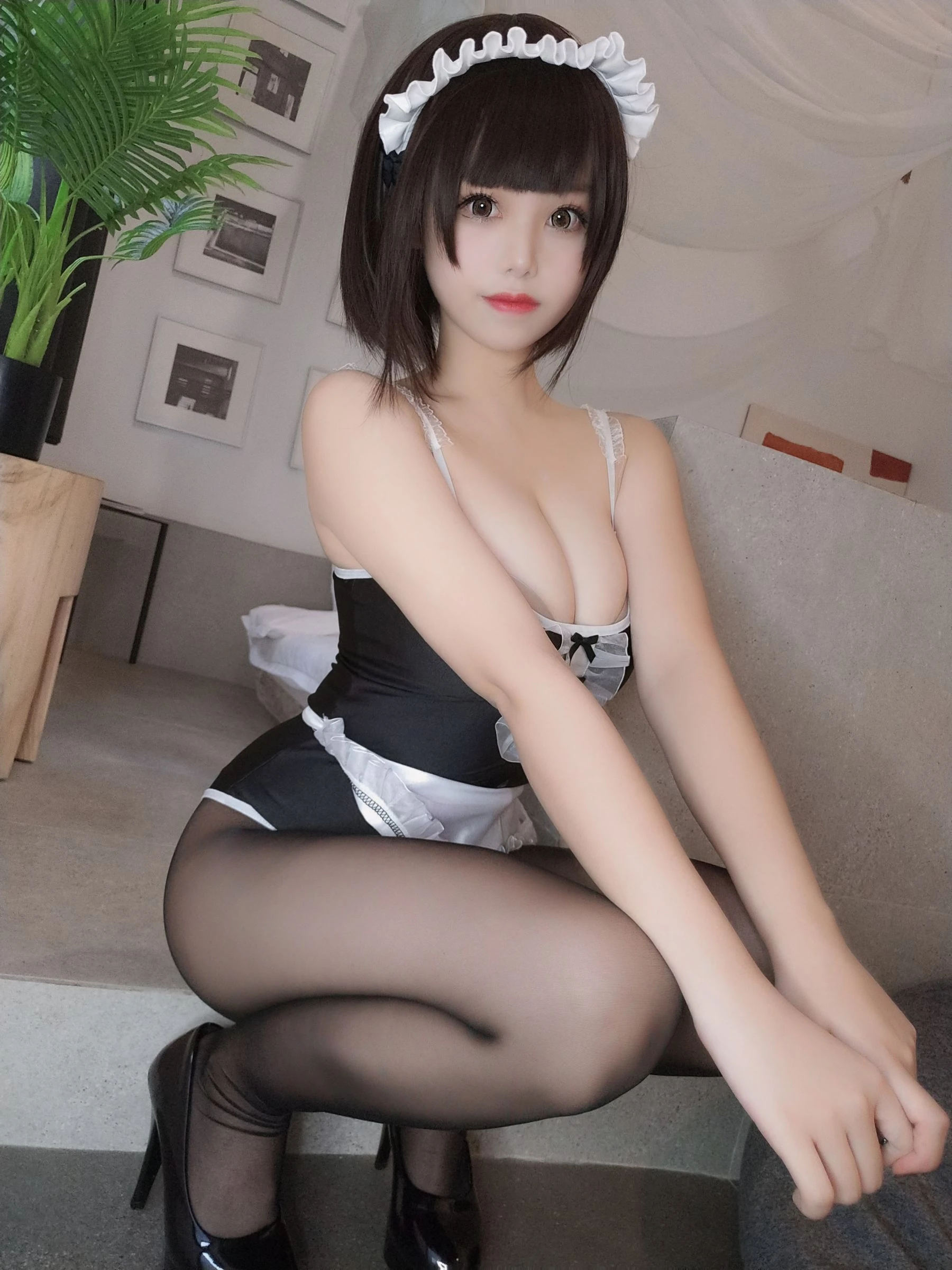 [嫩模]張詩琪張詩琪優雅風情圖集大賞：私房超清圖集演繹蜂腰誘惑美學 - 15