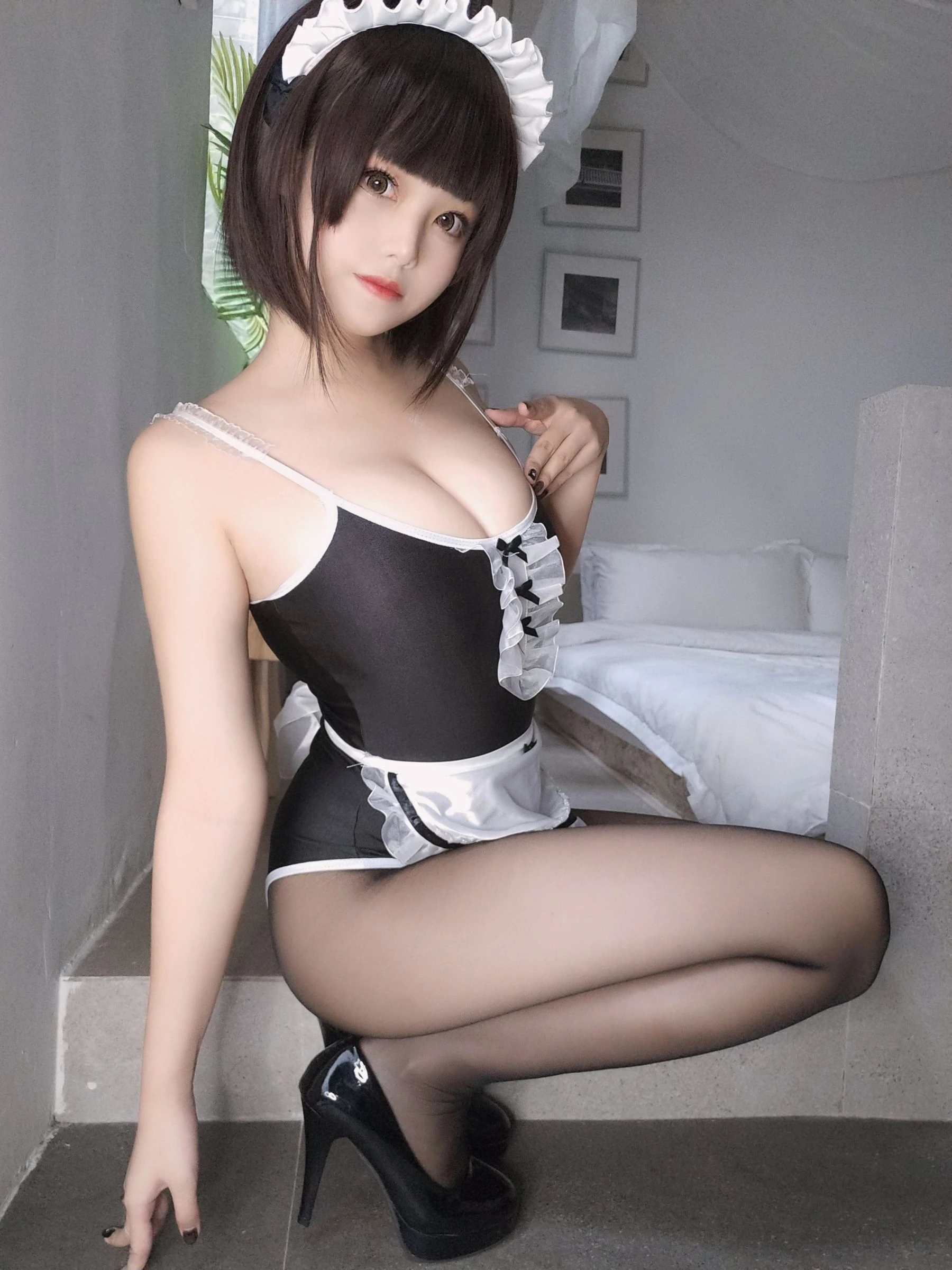 [嫩模]張詩琪張詩琪優雅風情圖集大賞：私房超清圖集演繹蜂腰誘惑美學 - 17