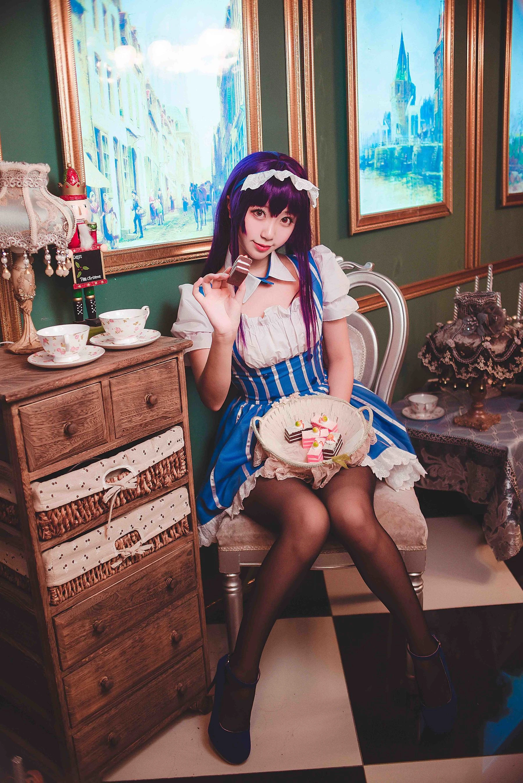 [網紅]唐欣妍攝影棚高清圖集珍藏：唐欣妍魅惑演繹美胸完美風採彰顯寫真藝術 - 4