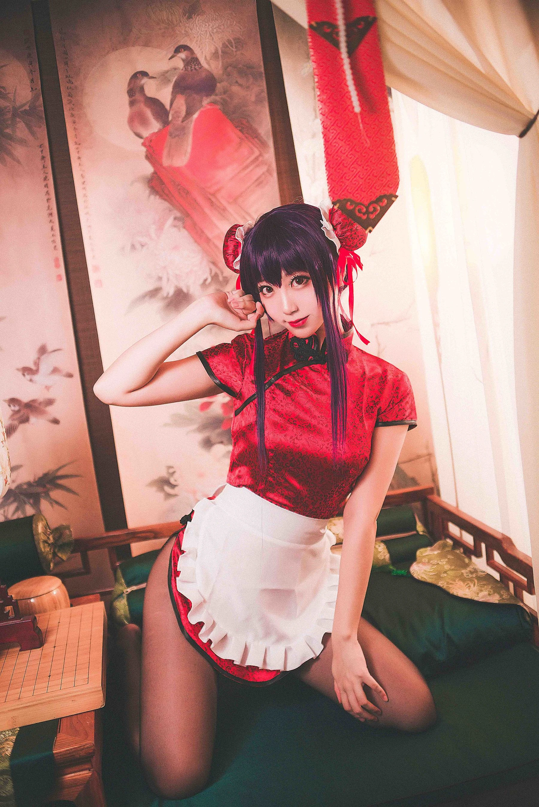 [網紅]唐欣妍攝影棚高清圖集珍藏：唐欣妍魅惑演繹美胸完美風採彰顯寫真藝術 - 5