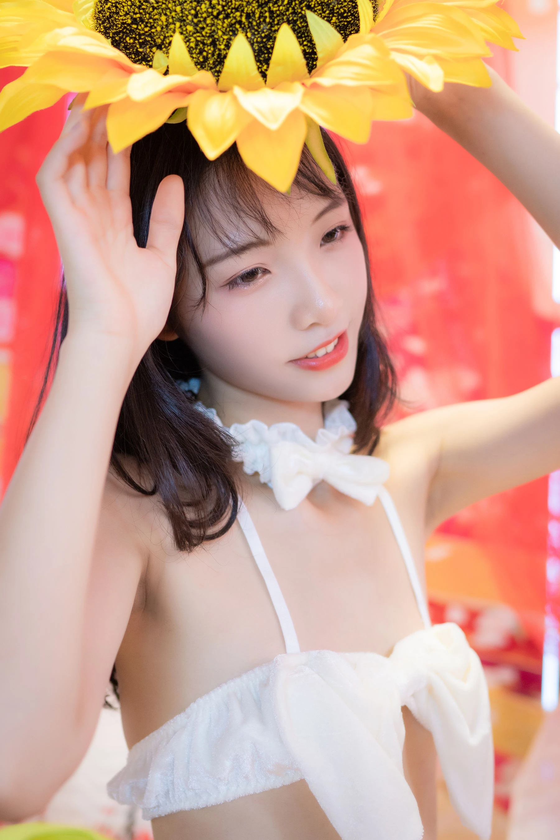 [麻豆]許靜雅作品攝影大師作：許靜雅甜美於攝影棚展現蜂腰風採首發演繹 - 4