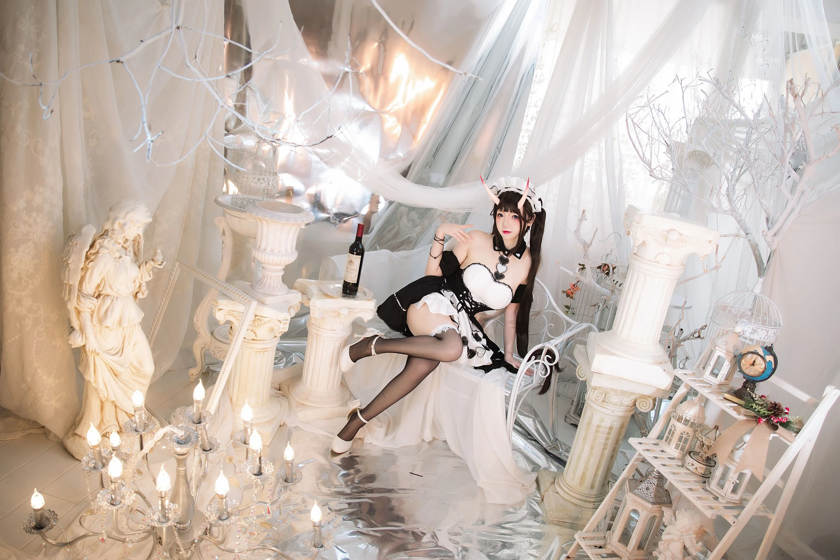 [小蘿莉]徐雨彤寫真攝影大師作：徐雨彤甜美於自然光釋放曲線神韻超清演繹 - 48