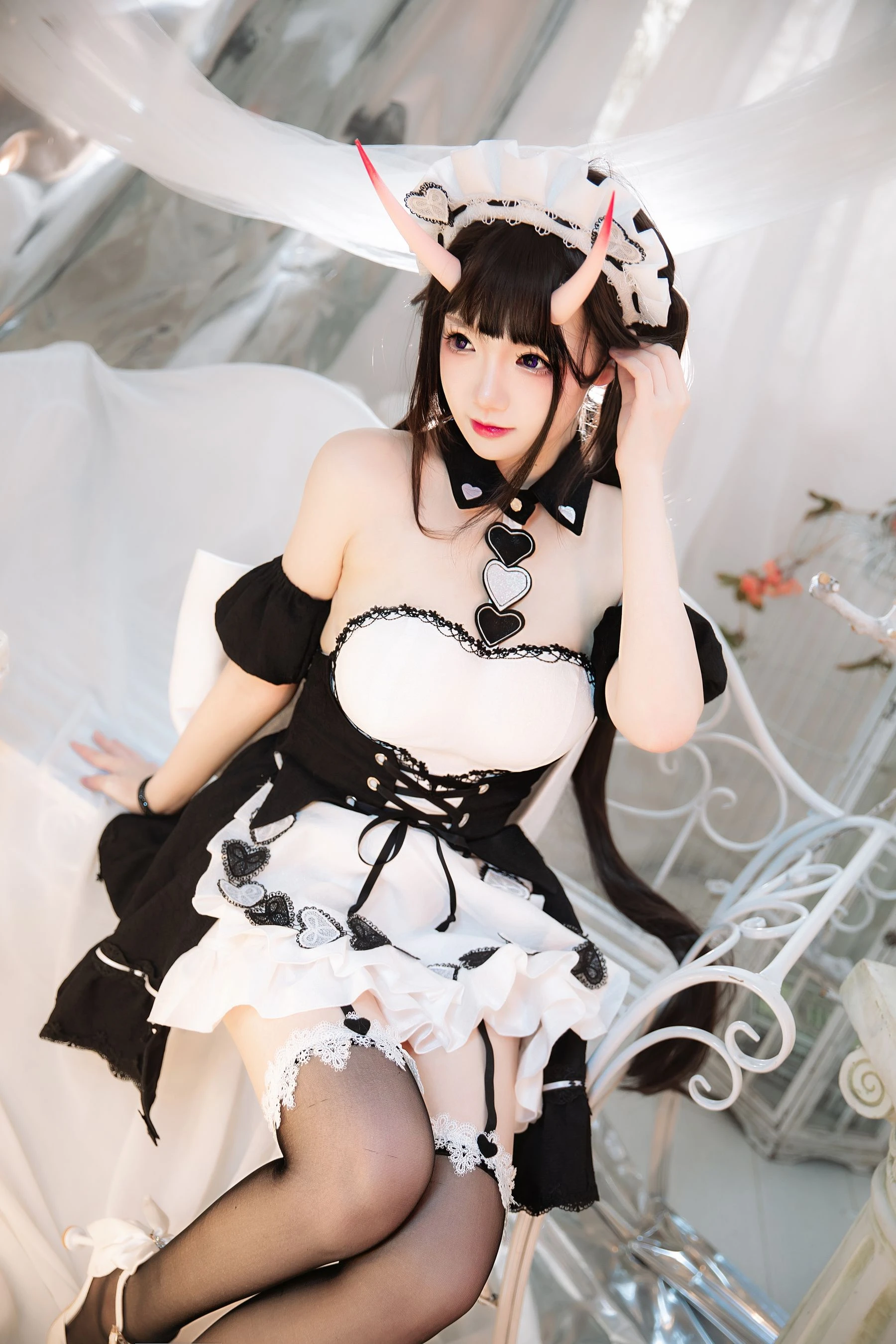 [小蘿莉]徐雨彤寫真攝影大師作：徐雨彤甜美於自然光釋放曲線神韻超清演繹 - 49