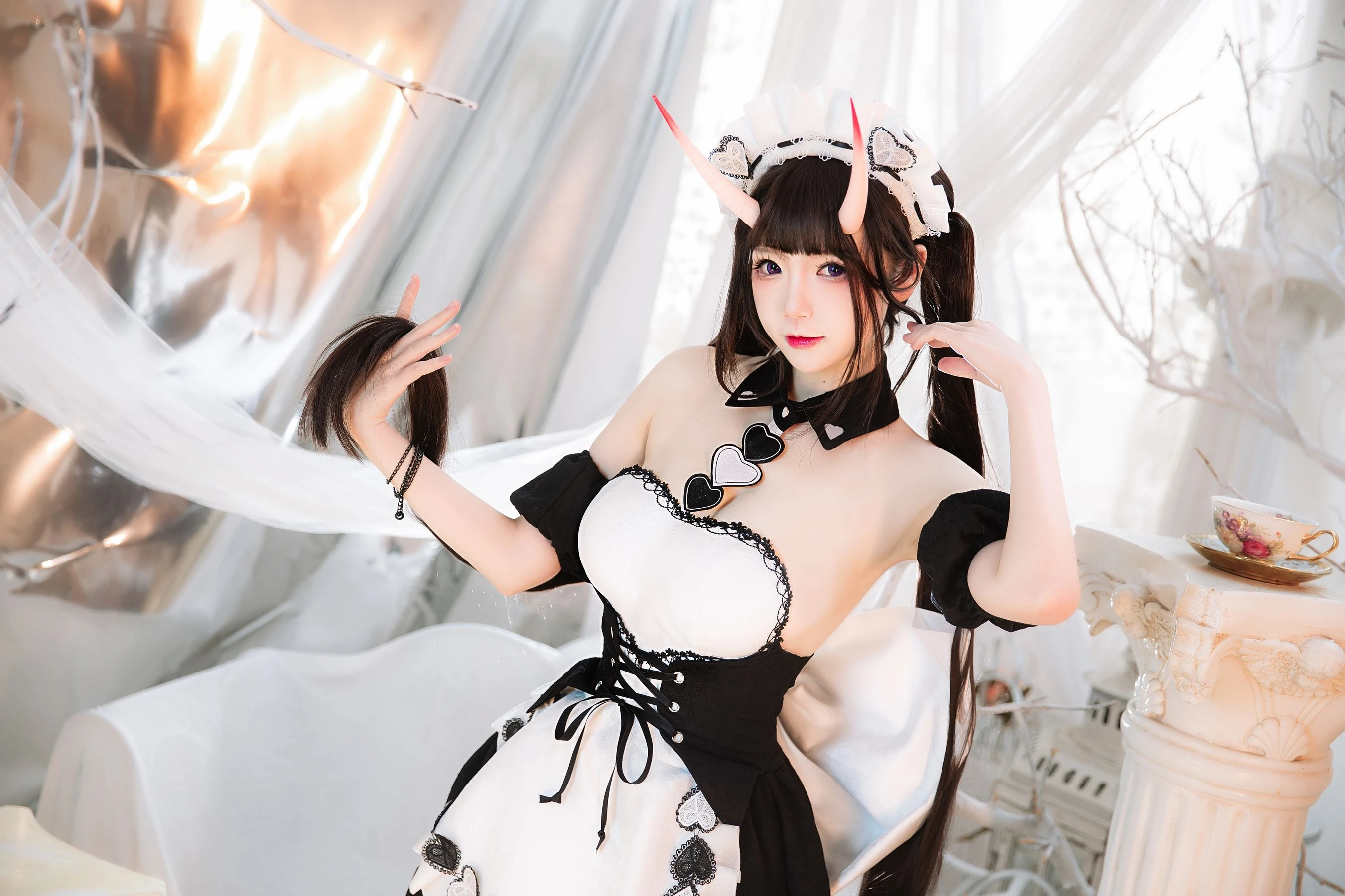 [小蘿莉]徐雨彤寫真攝影大師作：徐雨彤甜美於自然光釋放曲線神韻超清演繹 - 54