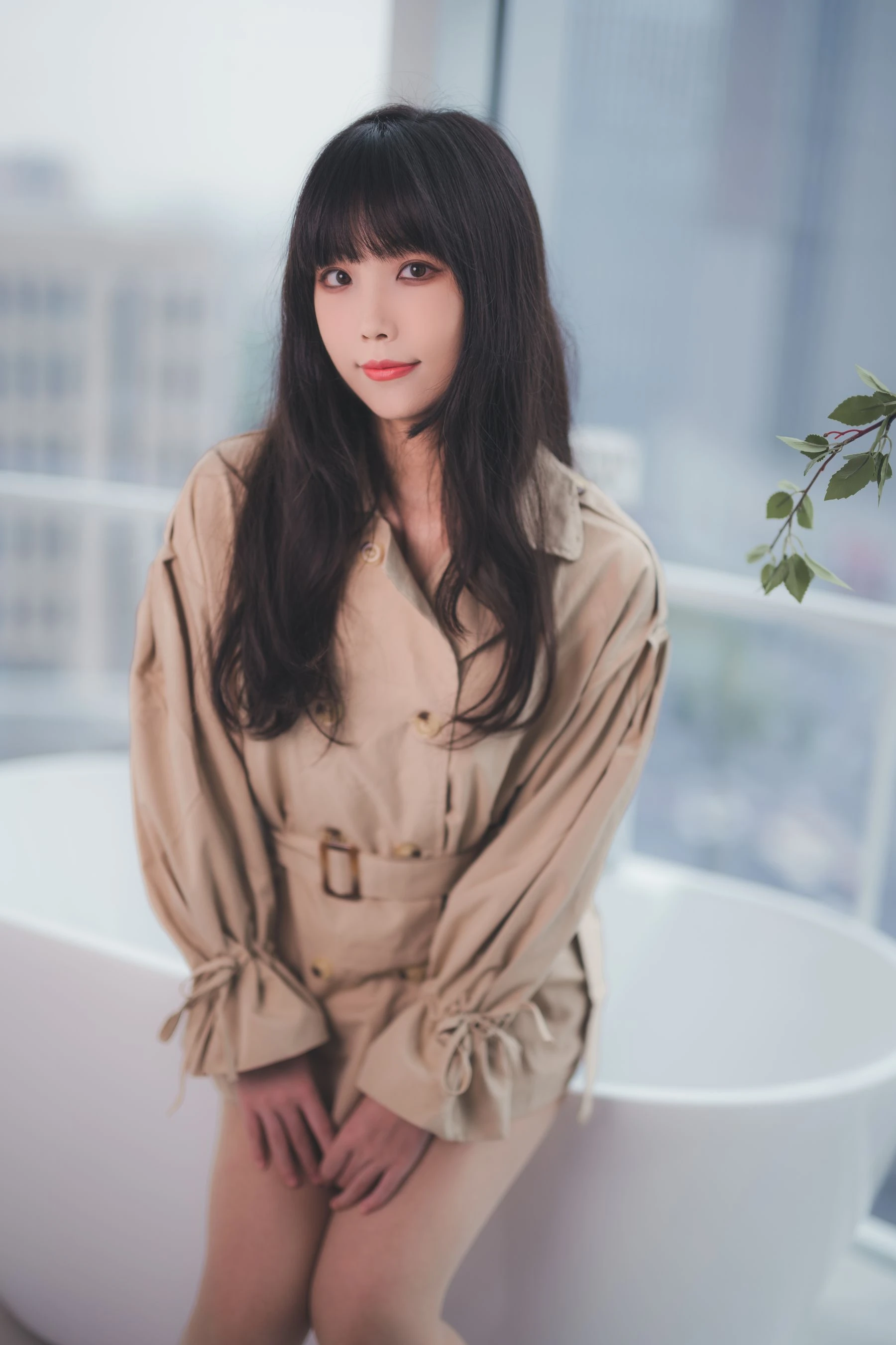 [主播]唐雅詩街拍大圖大片珍藏：唐雅詩性感演繹蜂腰完美神韻釋放寫真藝術 - 11